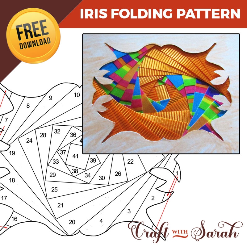 The Complete Guide To Iris Folding Free Patterns Craft With Sarah The Complete Guide To Iris Folding Free Patterns Craft With Sarah
