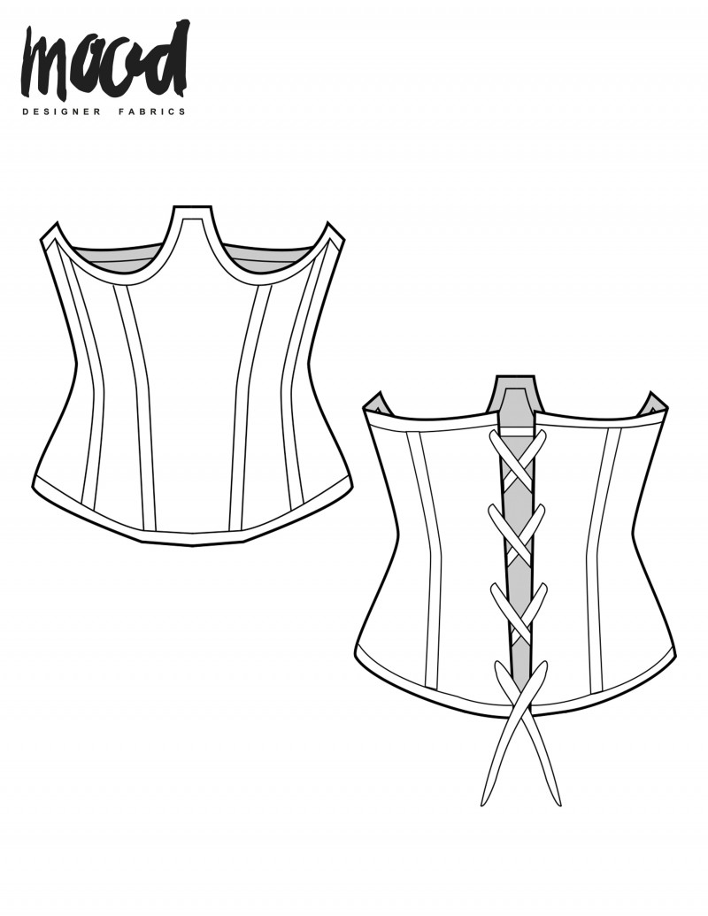 The Parker Corset Free Sewing Pattern The Parker Corset Free Sewing Pattern