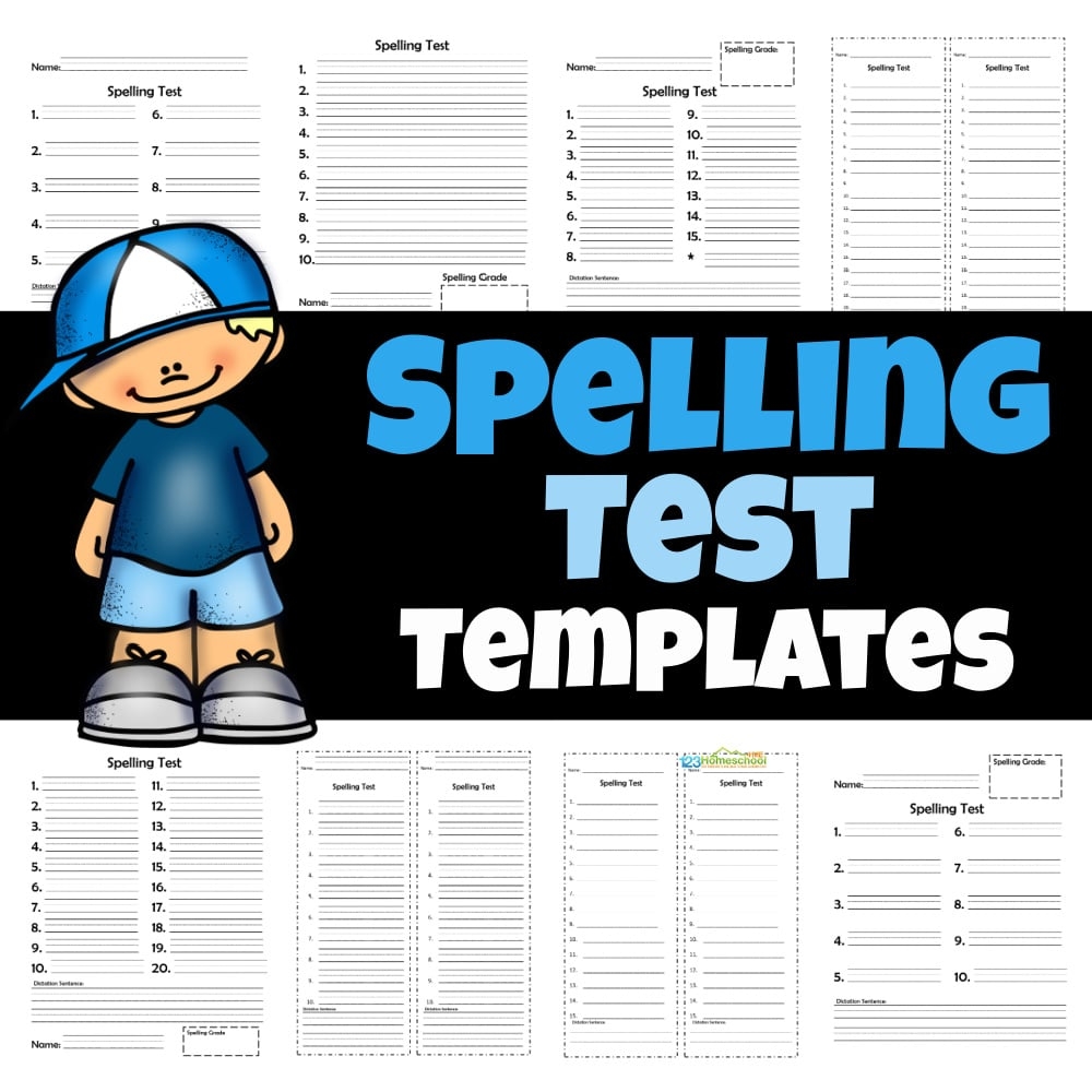 TONS Of Free Spelling Tests TONS Of Free Spelling Tests