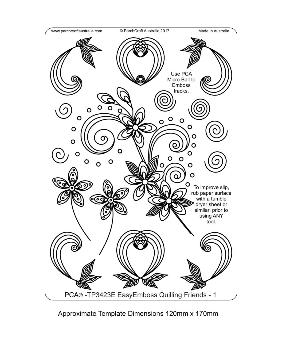 TP3423E EasyEmboss Quilling Friends 1