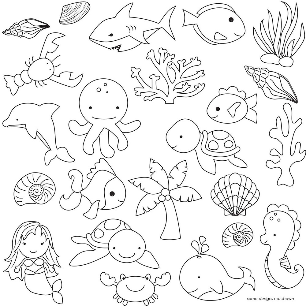Under The Sea Pattern Sheets By Autumn Carpenter Under The Sea Pattern Sheets By Autumn Carpenter