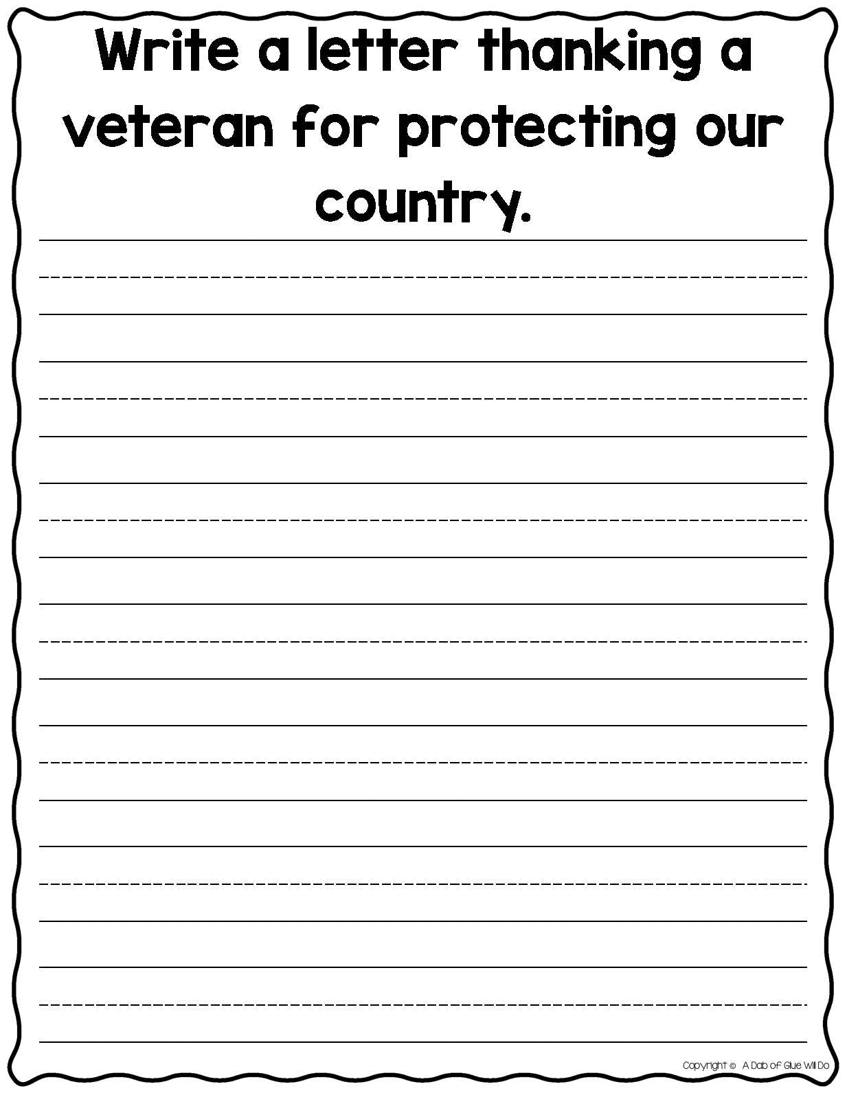 Veterans Day Letter Template Free Printable Veterans Day Letter Template Free Printable