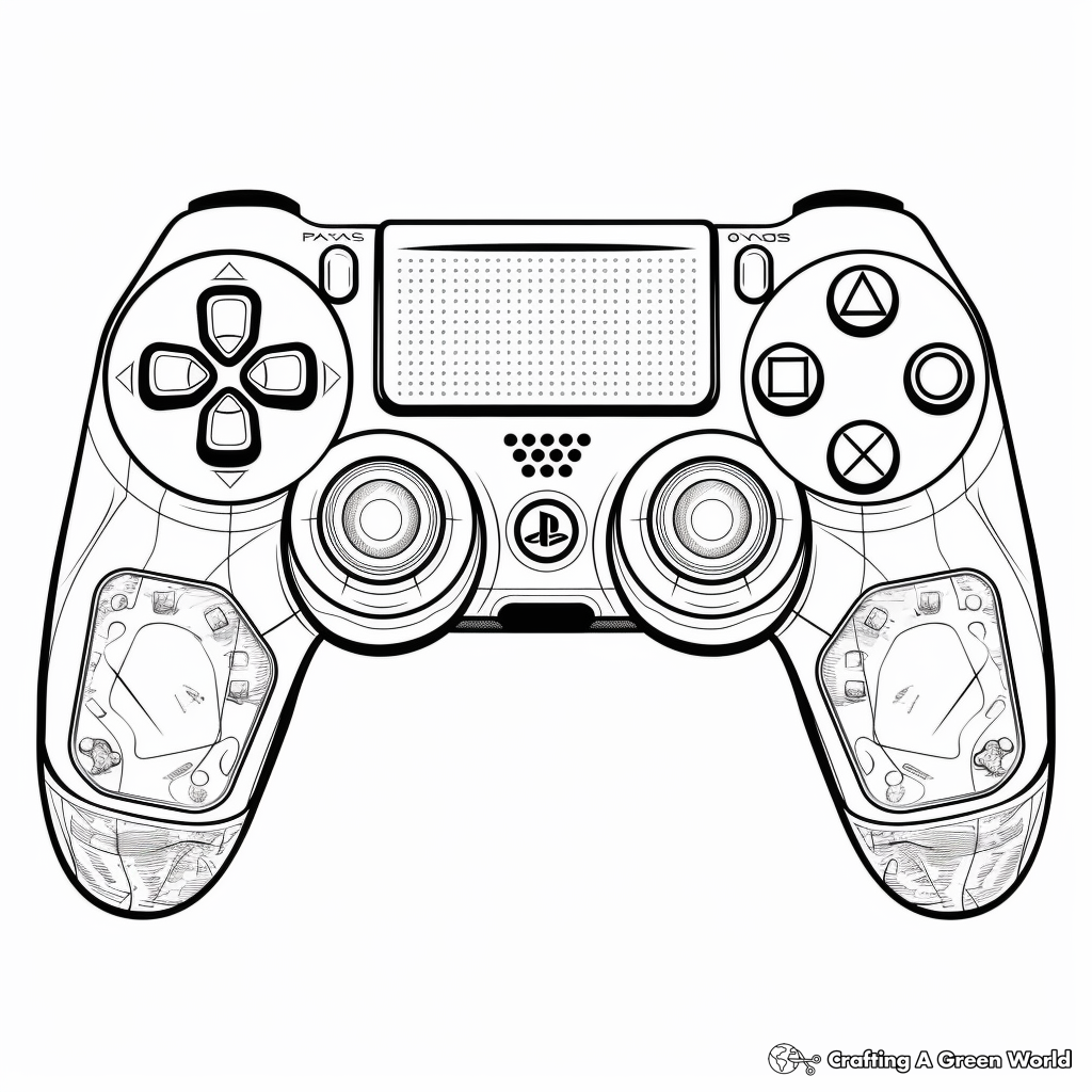 Ps4 Controller Card Template Free Printable