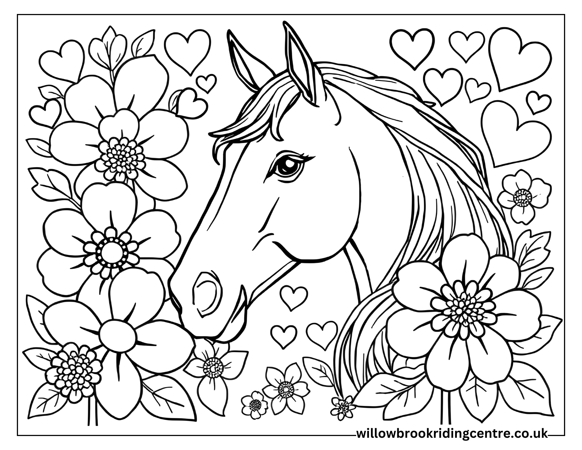 110 Horse Coloring Pages Free Printable PDFs For Kids And Adults