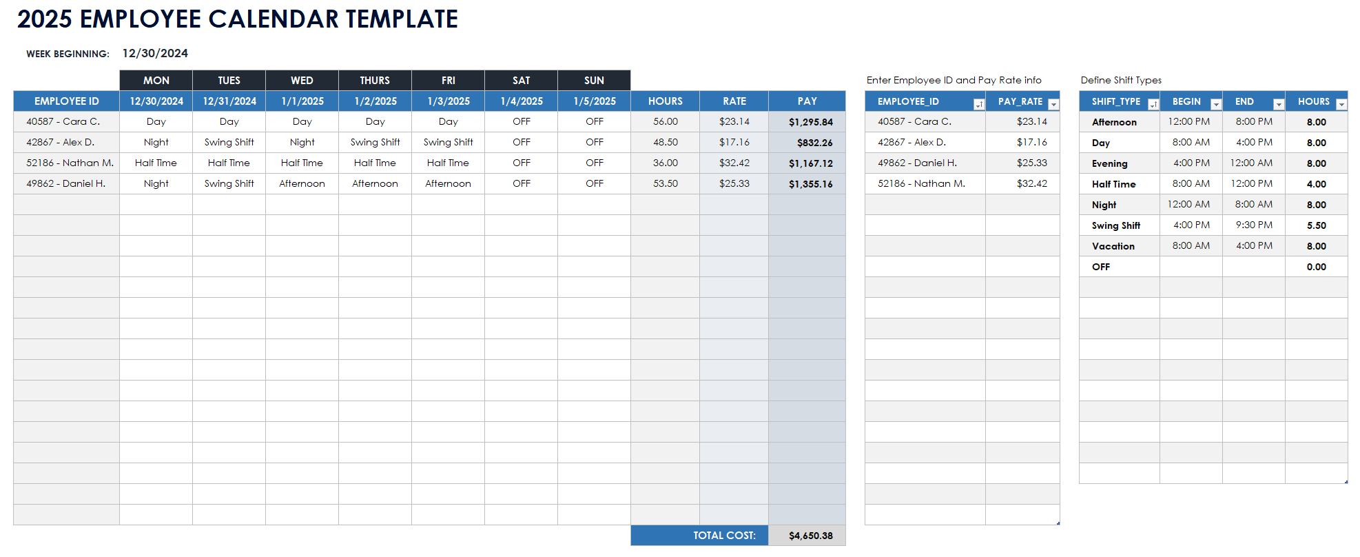 19 Free Google Calendar Templates For 2025