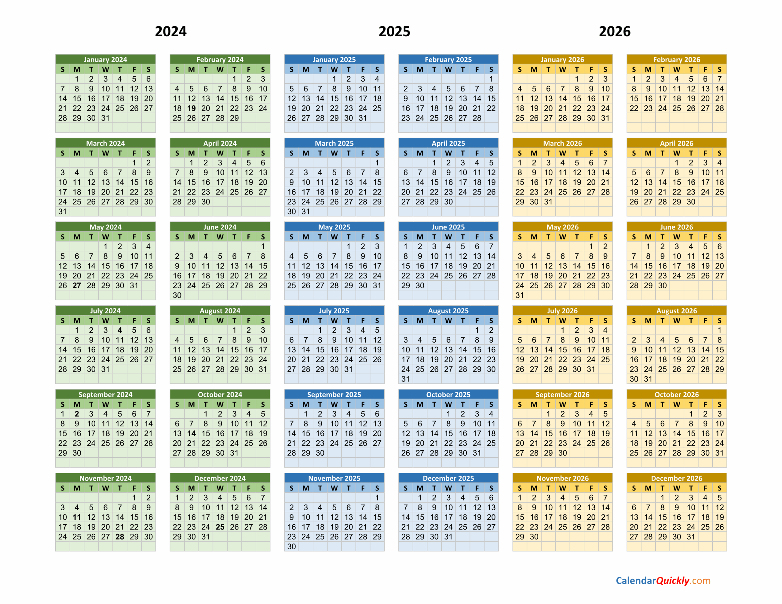 August 2025-2026 Calendar August 2025-2026 Calendar