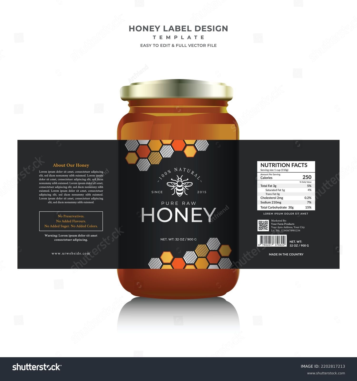 21 Thousand Honey Label Template Royalty Free Images Stock Photos U0026 Pictures Shutterstock