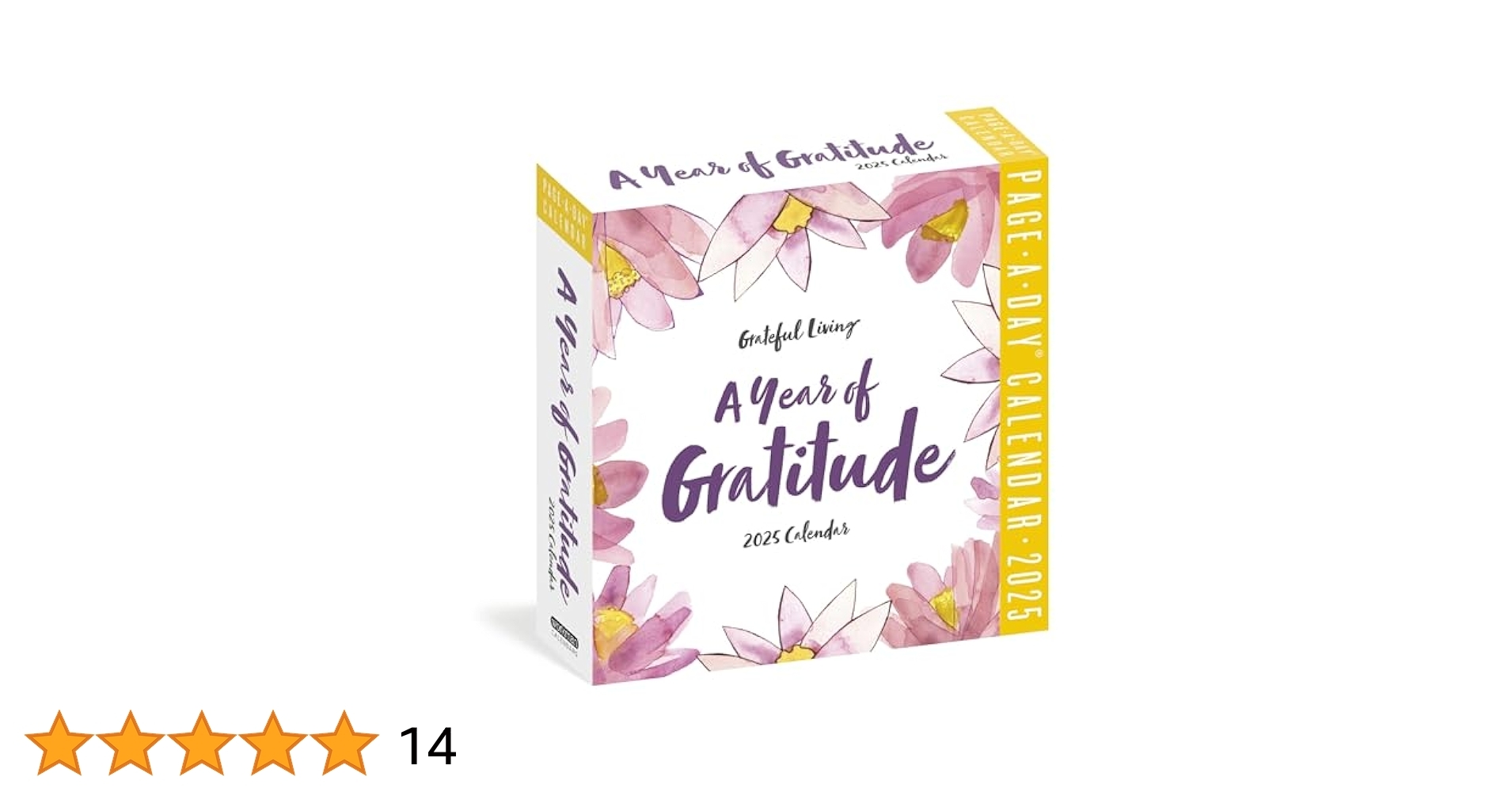 A Year Of Gratitude Page A Day Calendar 2025