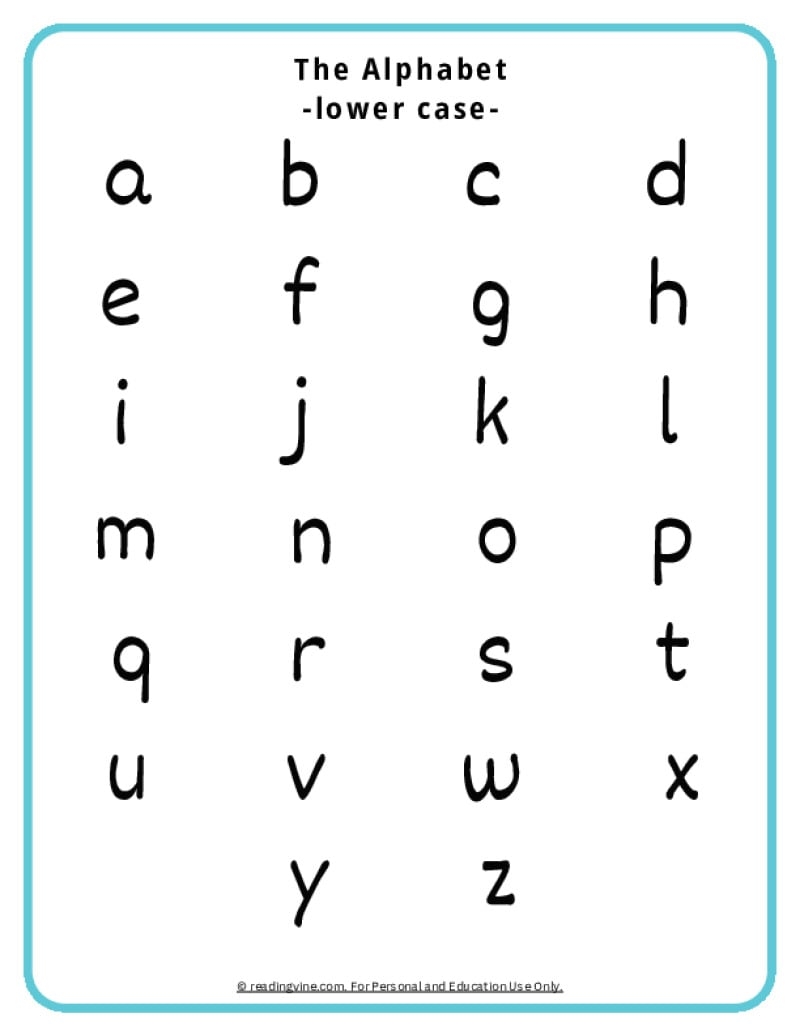 ABC Chart Alphabet Printable Free Resources ABC Chart Alphabet Printable Free Resources
