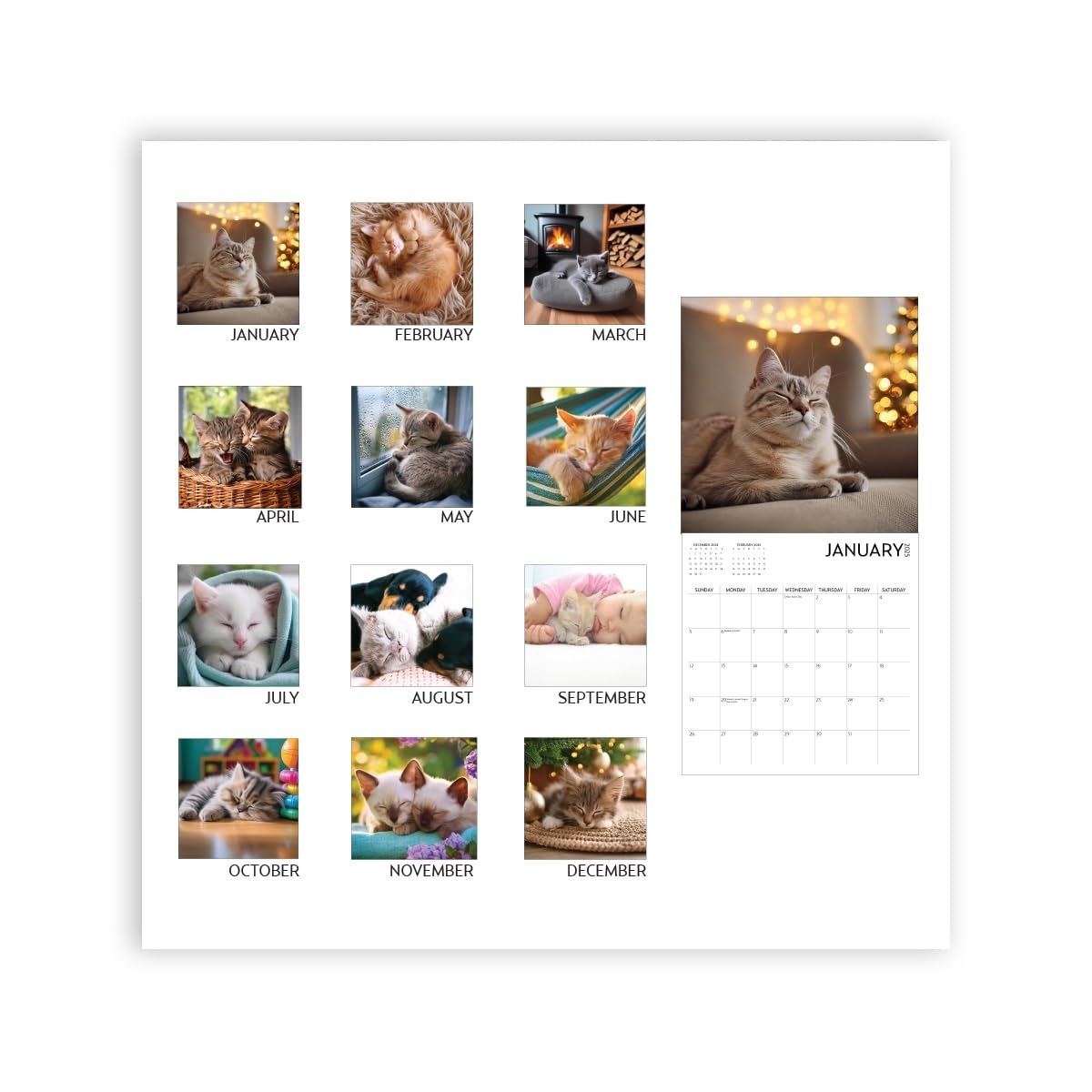 Amazon Cat Calendar 2025 With Sticker Pack Kitten Square Large Wall Calendar 12 X 12 Inch Yearly Cat Lover s Calendar And Sticker Set Office Amazon Cat Calendar 2025 With Sticker Pack Kitten Square Large Wall Calendar 12 X 12 Inch Yearly Cat Lover s Calendar And Sticker Set Office