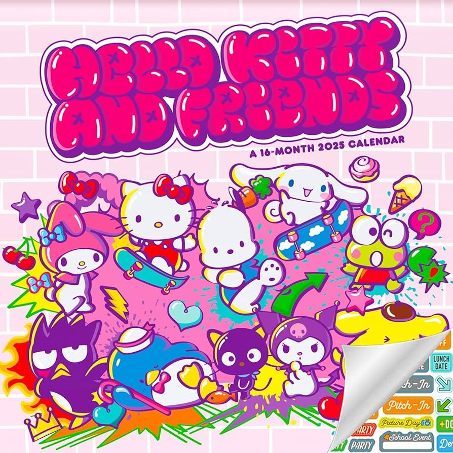 Amazon Hello Kitty Calendar 2025 Deluxe 2025 Hello Kitty 