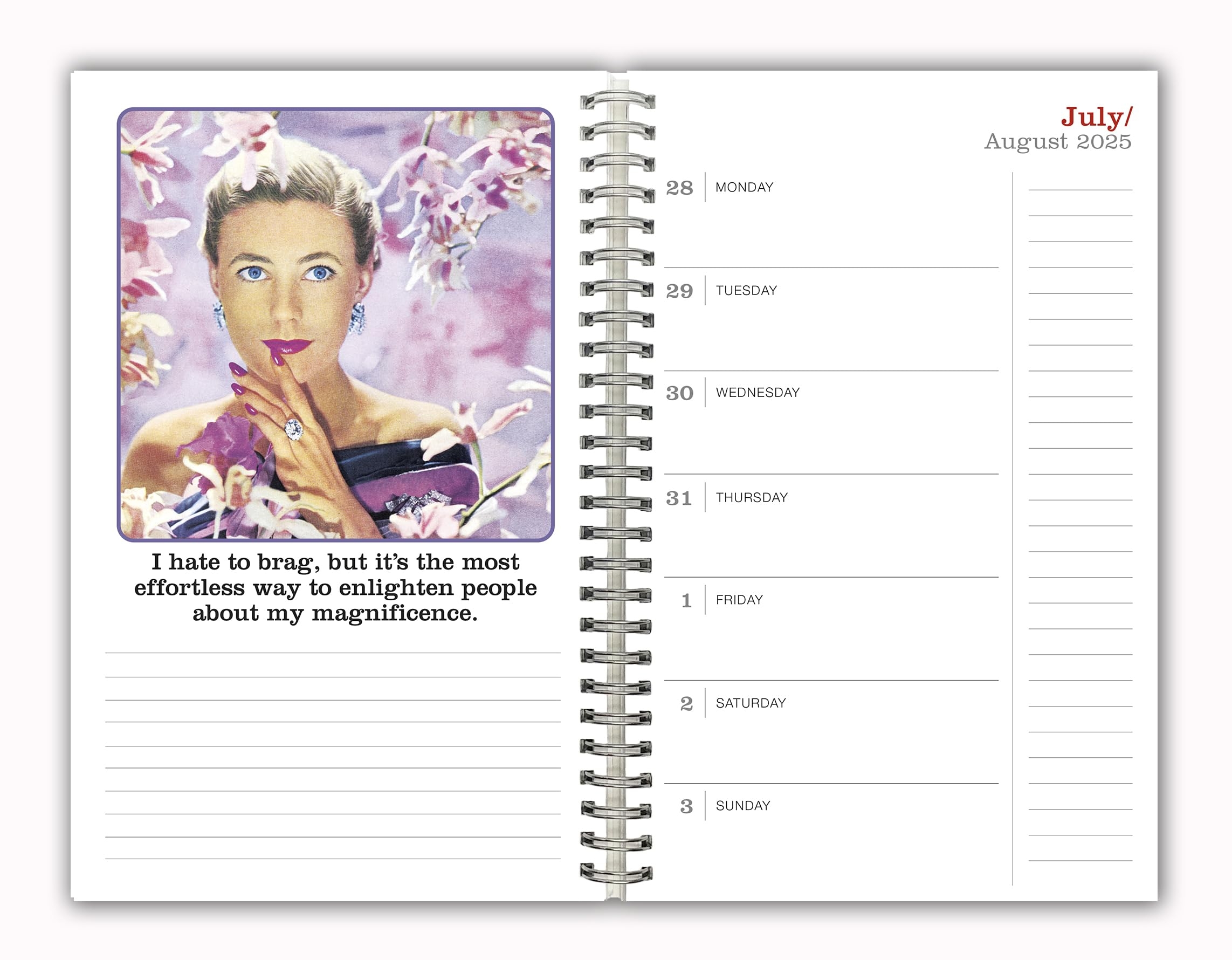 Amazon The B Word 2025 Weekly U0026 Monthly Planner 16 Month 