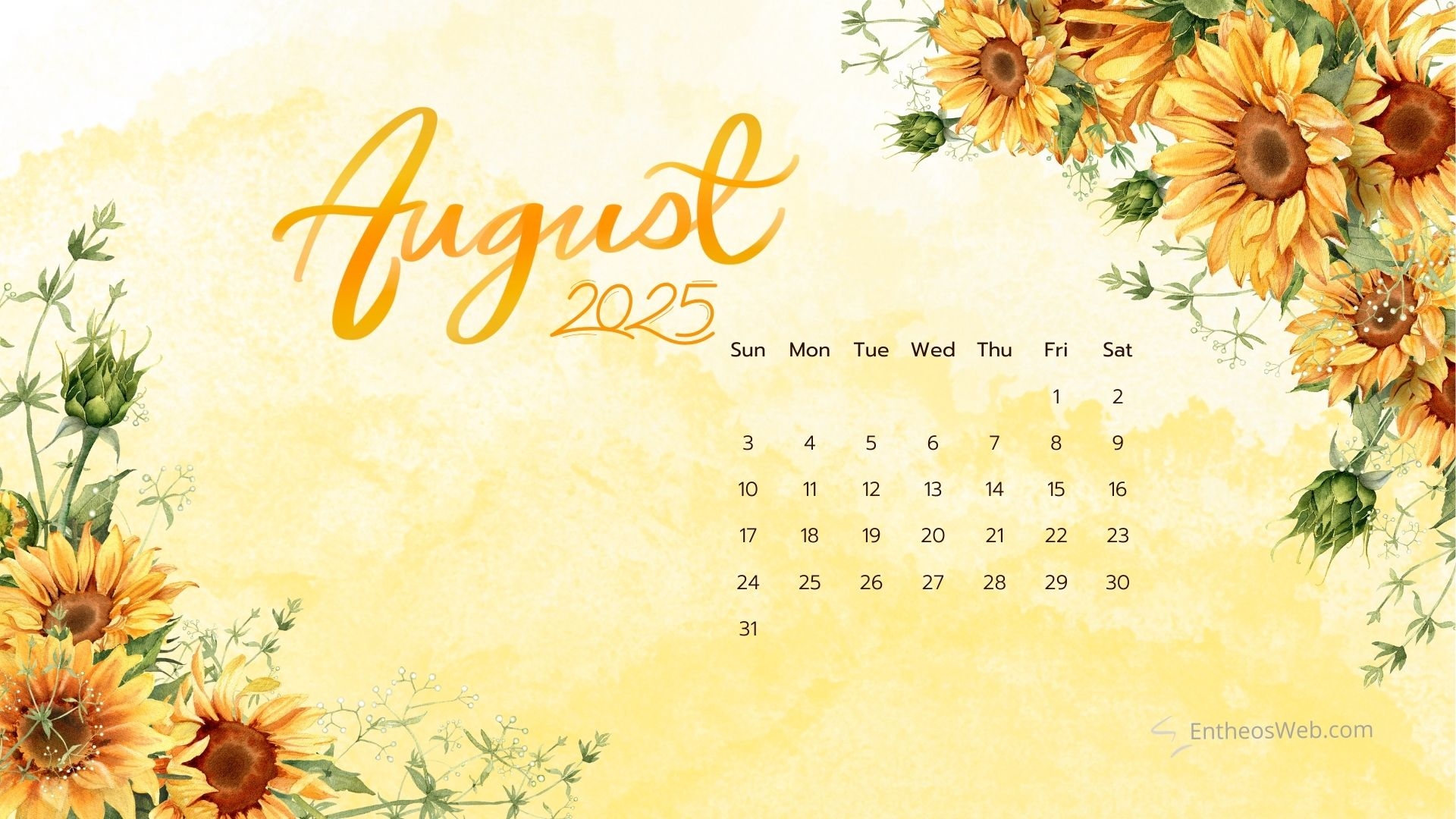 Anime Calendar Wallpaper August 2025 Free Anime Calendar Wallpaper August 2025 Free