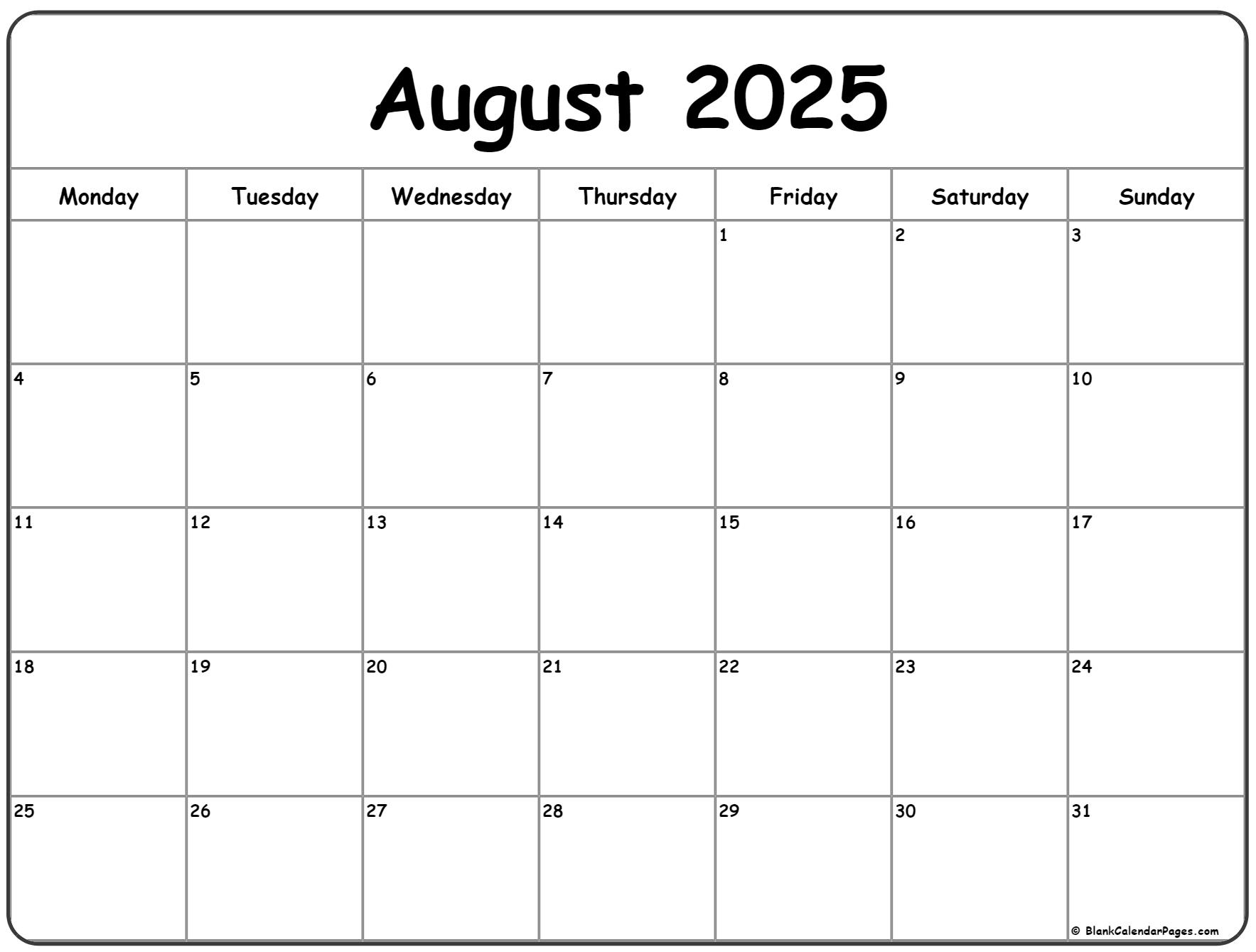 Swgoh Calendar August 2025
