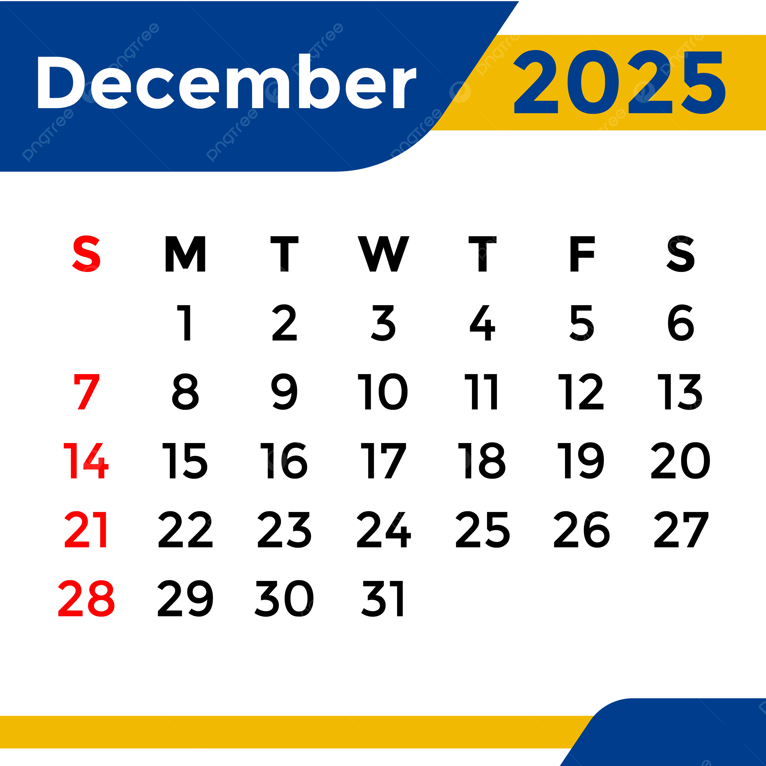 31st December 2025 Calendar 31st December 2025 Calendar