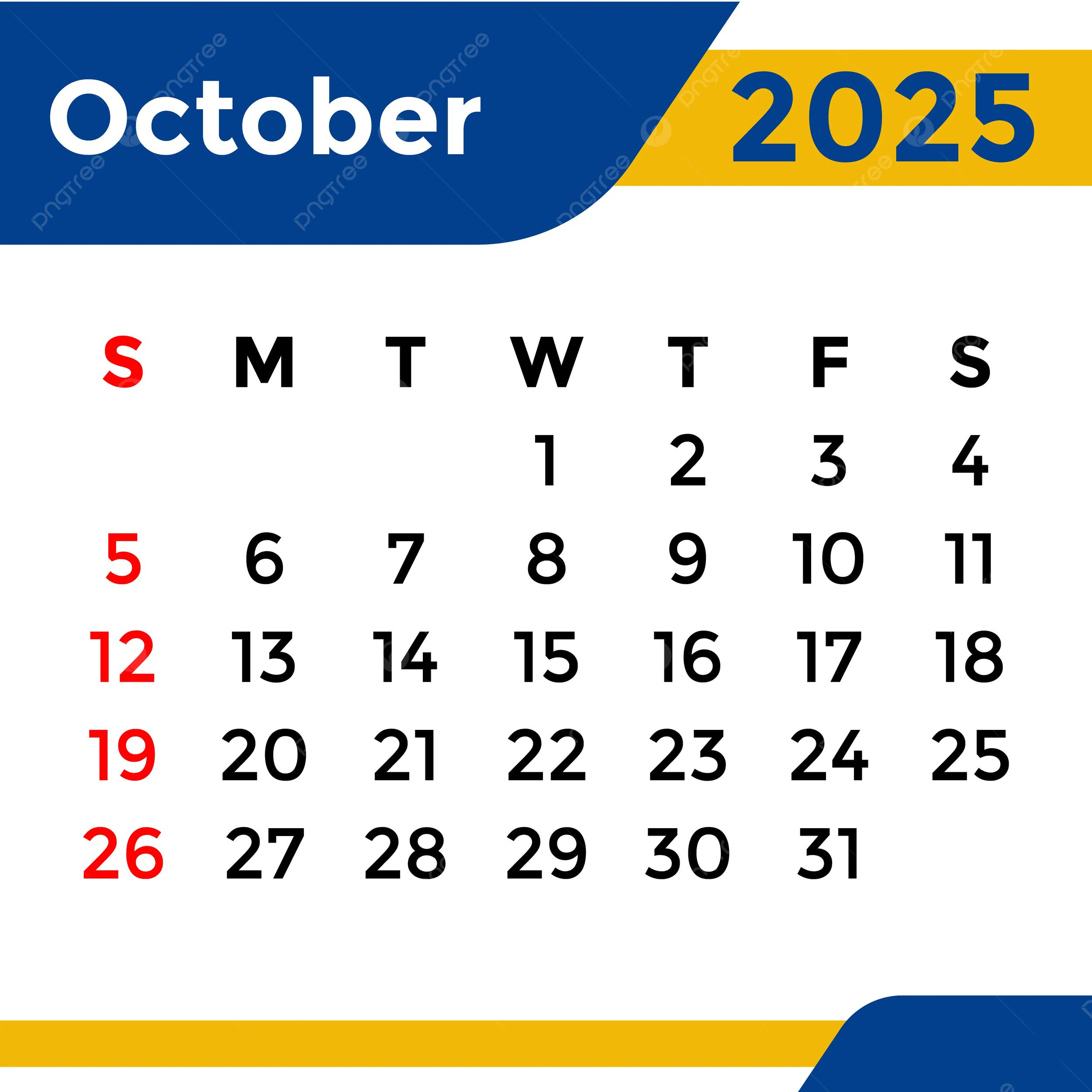 October 28th 2025 Calendar