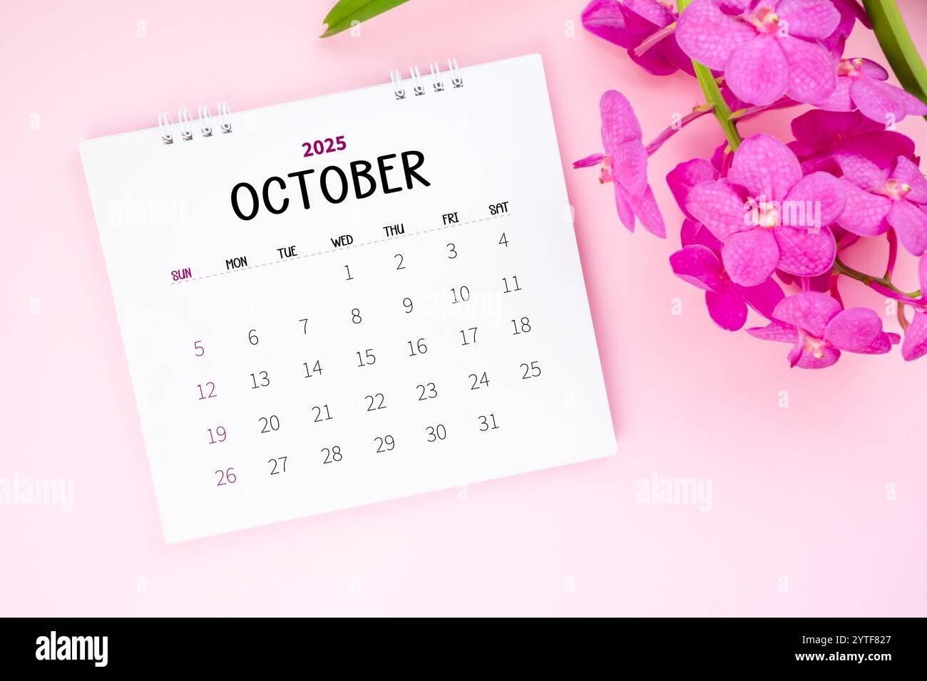 October 2025 Calendar Desktop