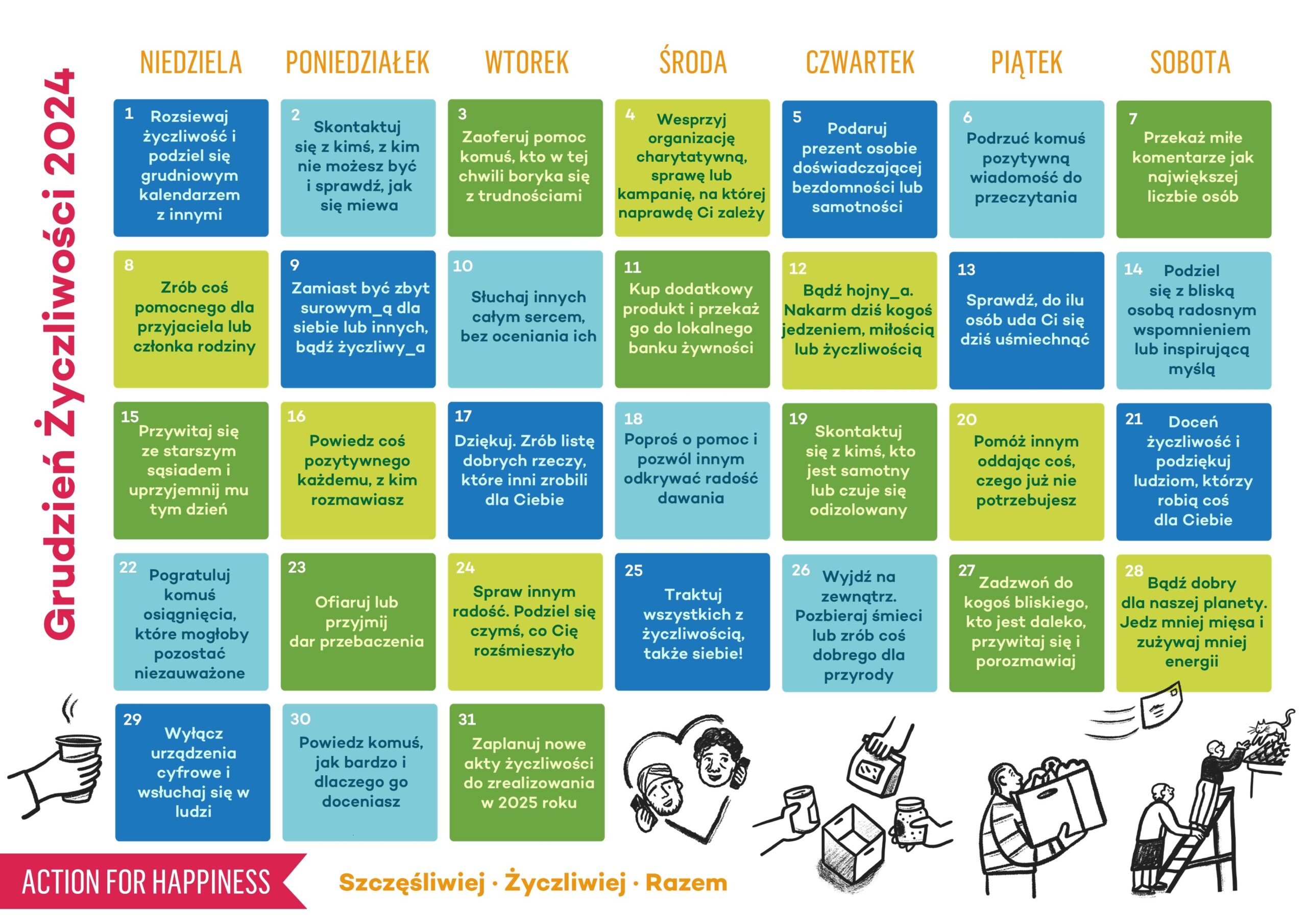 Do Good December Action For Happiness