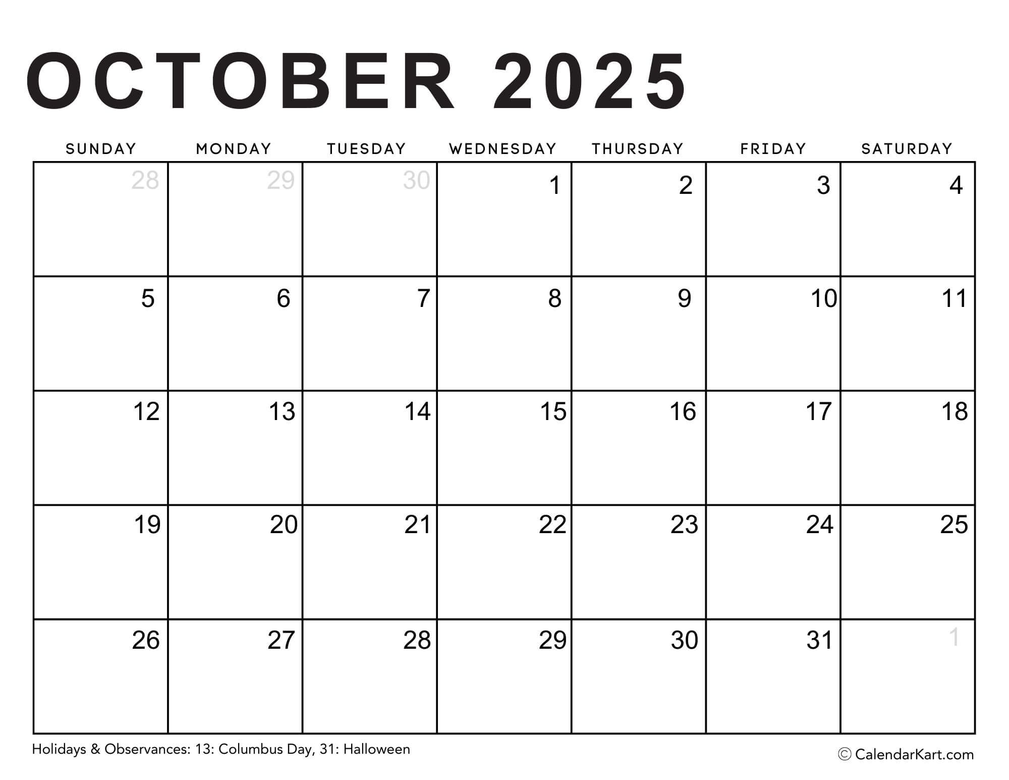 Editable Printable Calendars 2025 Typeable PDF CalendarKart Editable Printable Calendars 2025 Typeable PDF CalendarKart