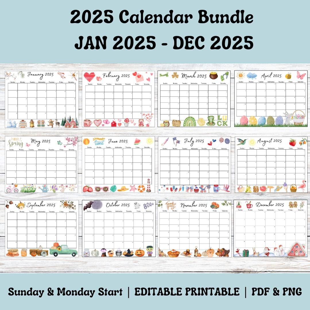 Printable Calendar August 2023 To December 2025