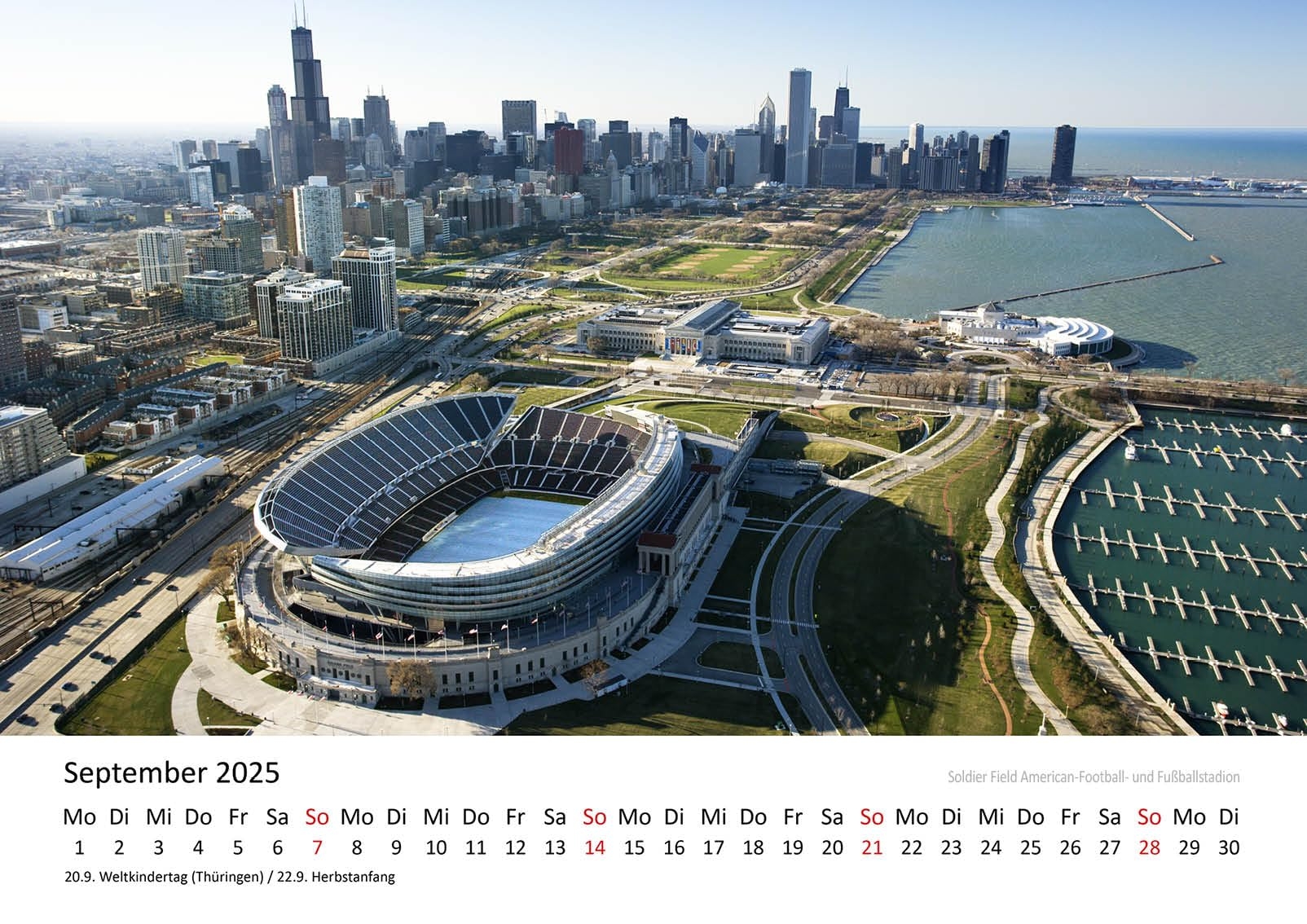 Edition Seidel Premium Chicago Calendar 2025 Format DIN A3 Wall Calendar USA America Illinois Chicago River Football Navy Pier Metropolis Skyline Edition Seidel Premium Chicago Calendar 2025 Format DIN A3 Wall Calendar USA America Illinois Chicago River Football Navy Pier Metropolis Skyline