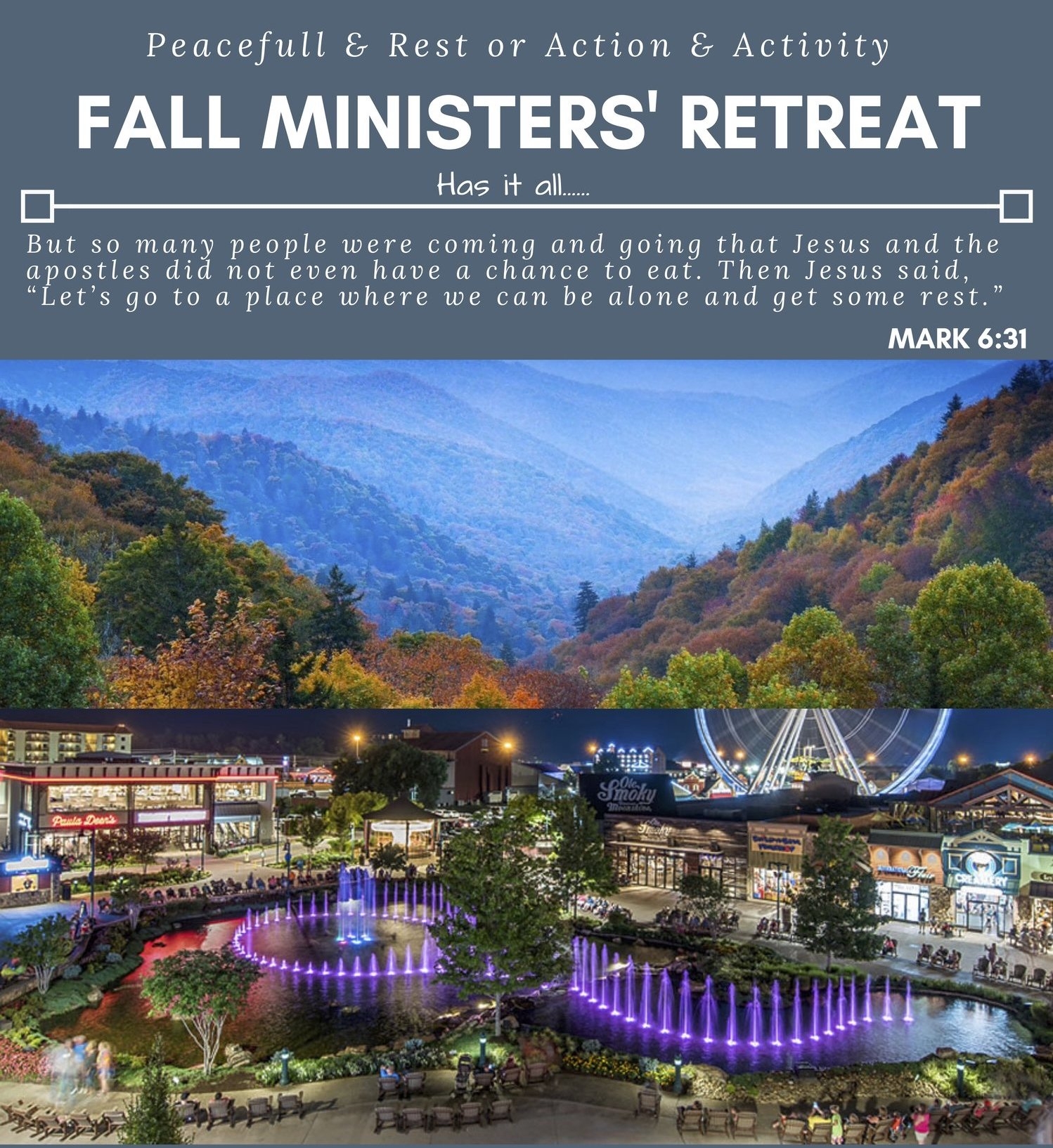 Fall Ministers Retreat 2025 Open Bible East