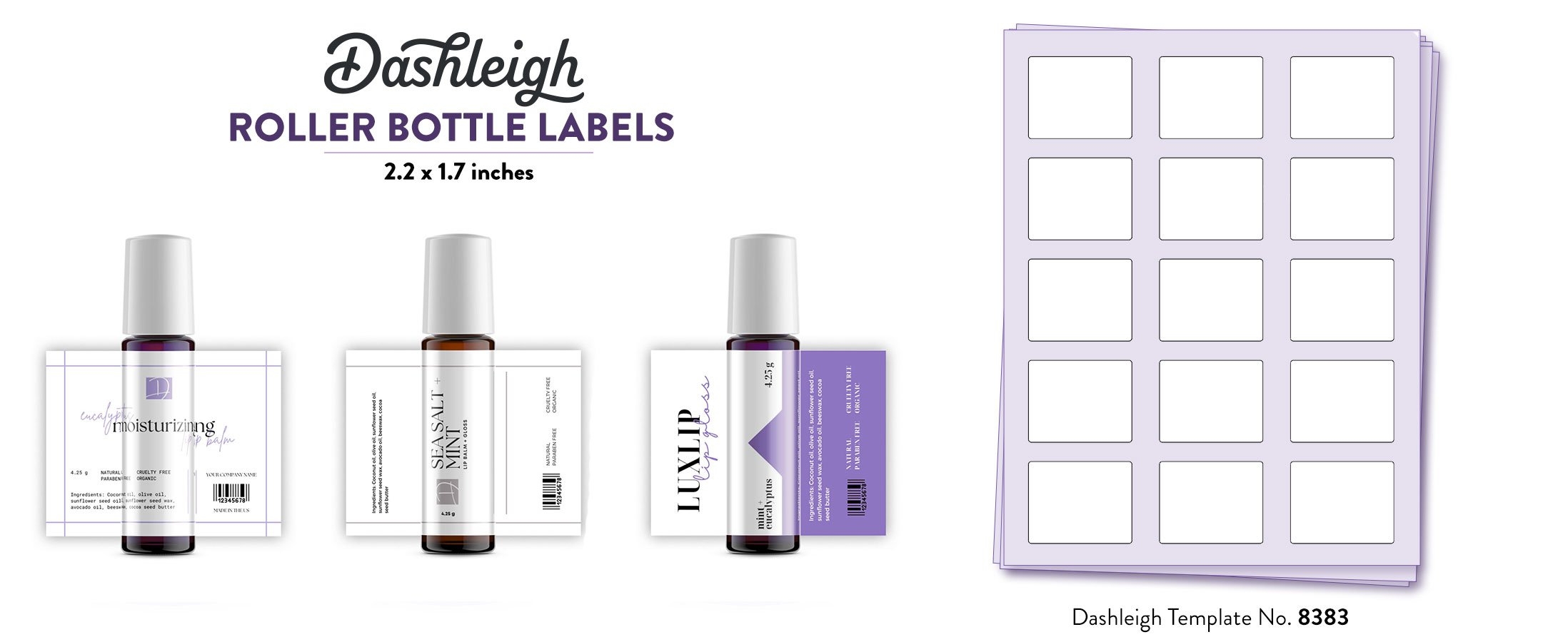 Free 10 Ml Roller Ball Tube Label Templates For Word Canva Adobe 