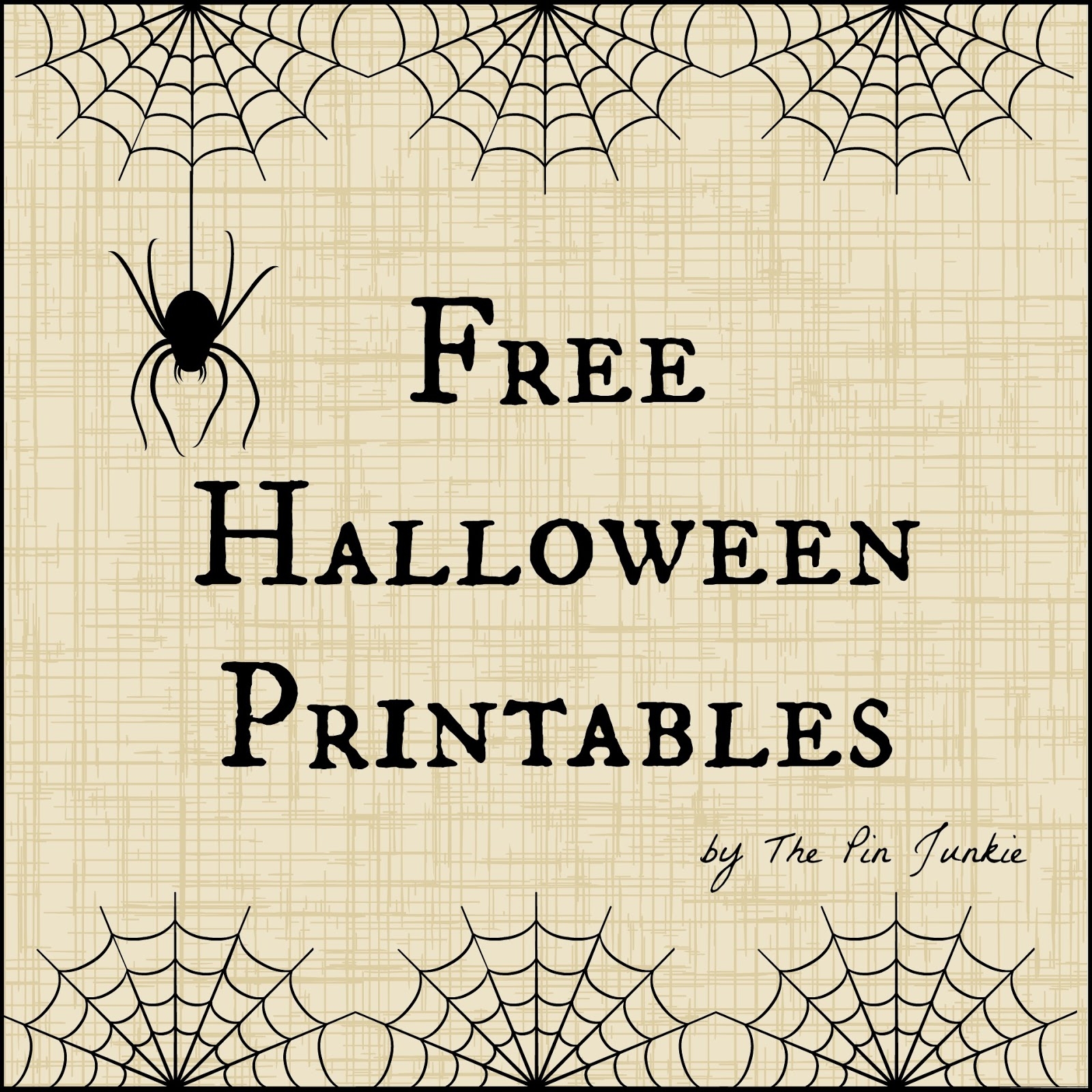 Free Halloween Printables
