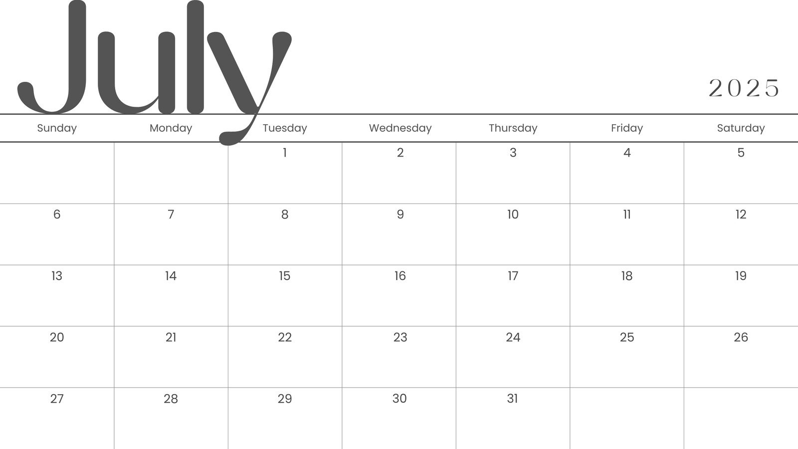 Free Printable Custom July 2025 Calendar Templates Canva Free Printable Custom July 2025 Calendar Templates Canva