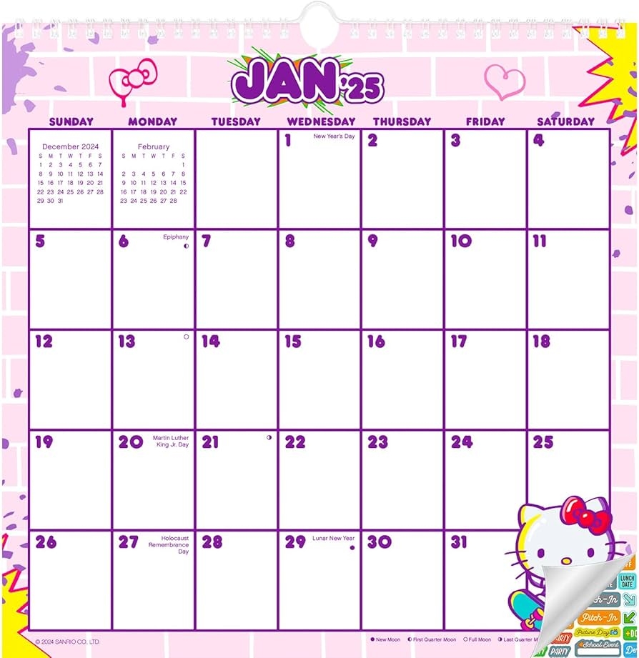 Sanrio September 2025 Calendar
