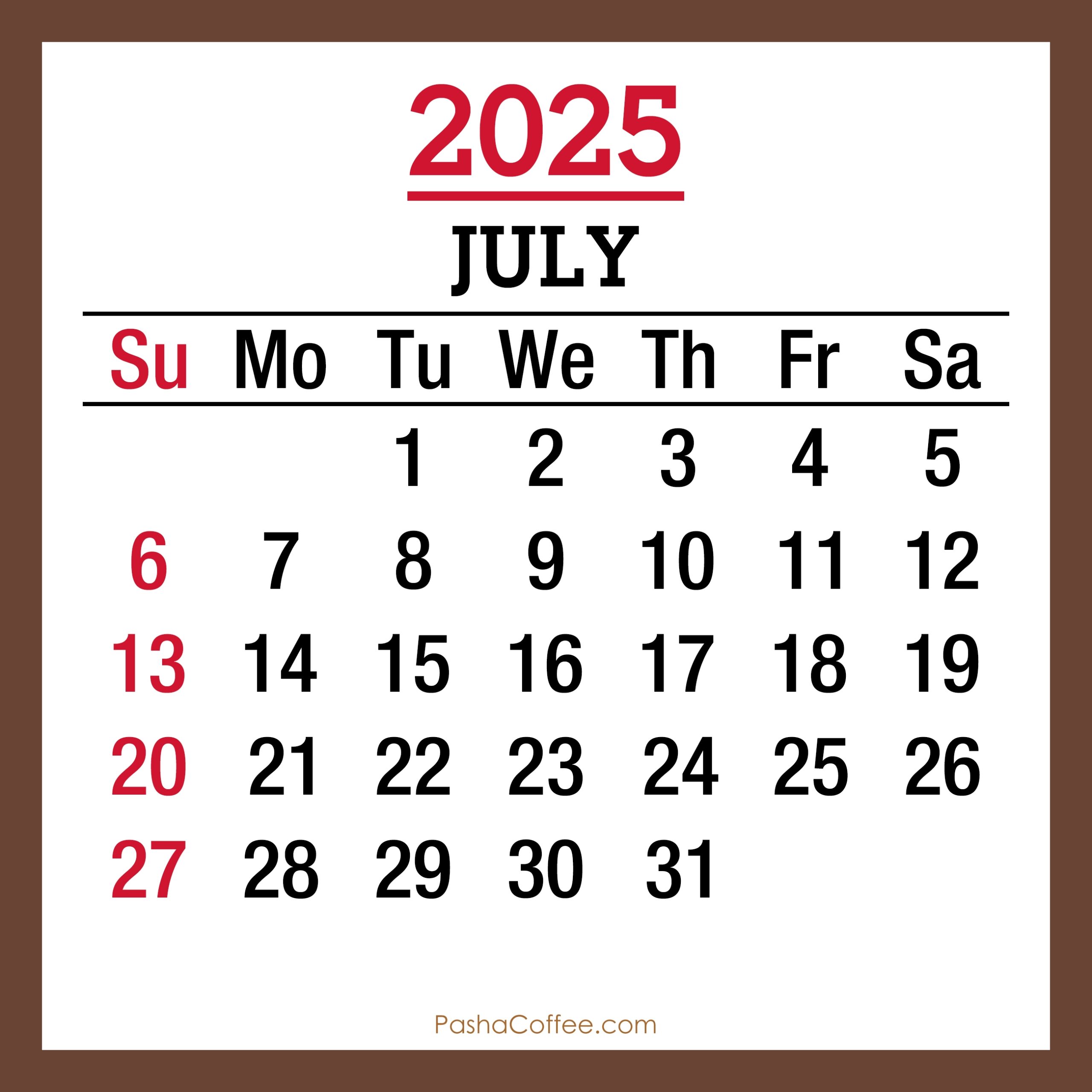 Bir July 2025 Calendar Bir July 2025 Calendar