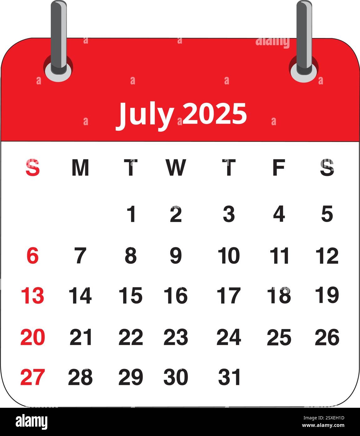 July 2025 Stock Vector Images Alamy