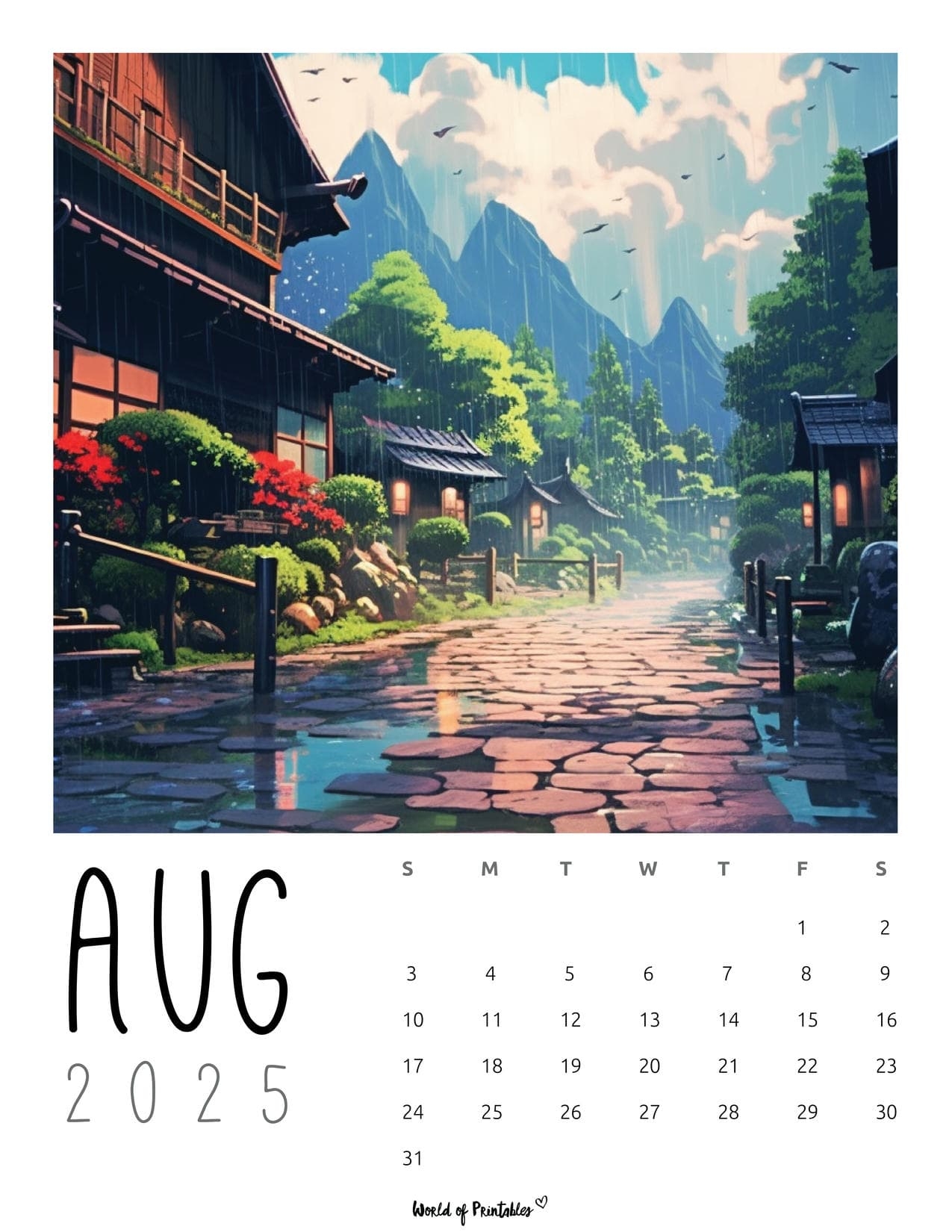 Lofi Anime Calendars For 2025 World Of Printables Lofi Anime Calendars For 2025 World Of Printables