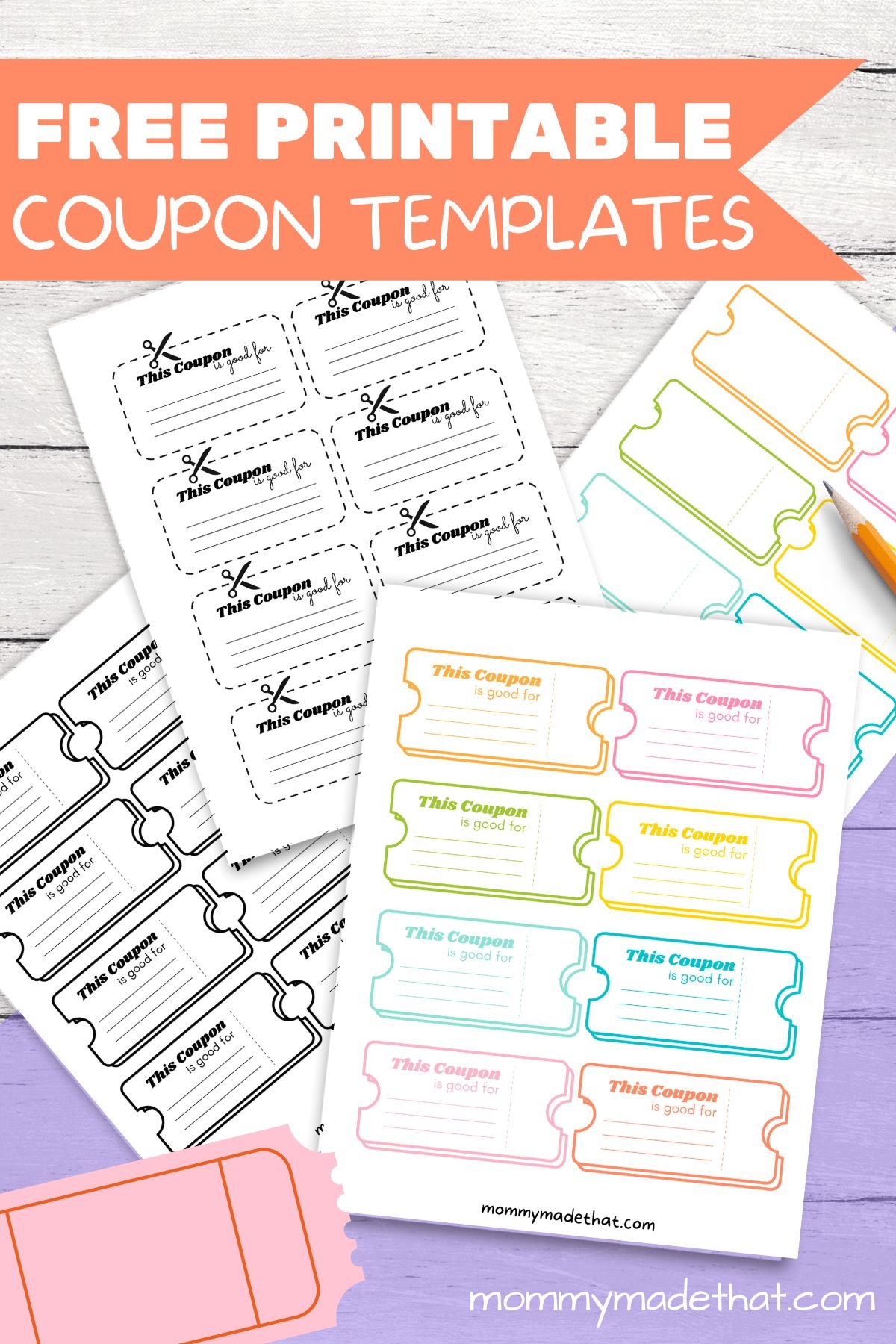 Printable Blank Coupon Template