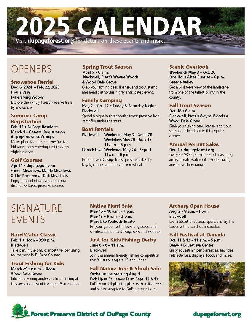 November 2025 Events Calendar