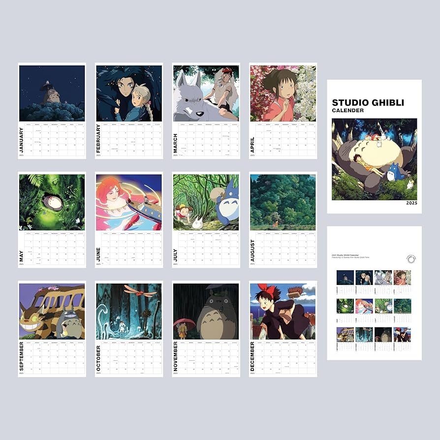 Anime Calendar Wallpaper August 2025