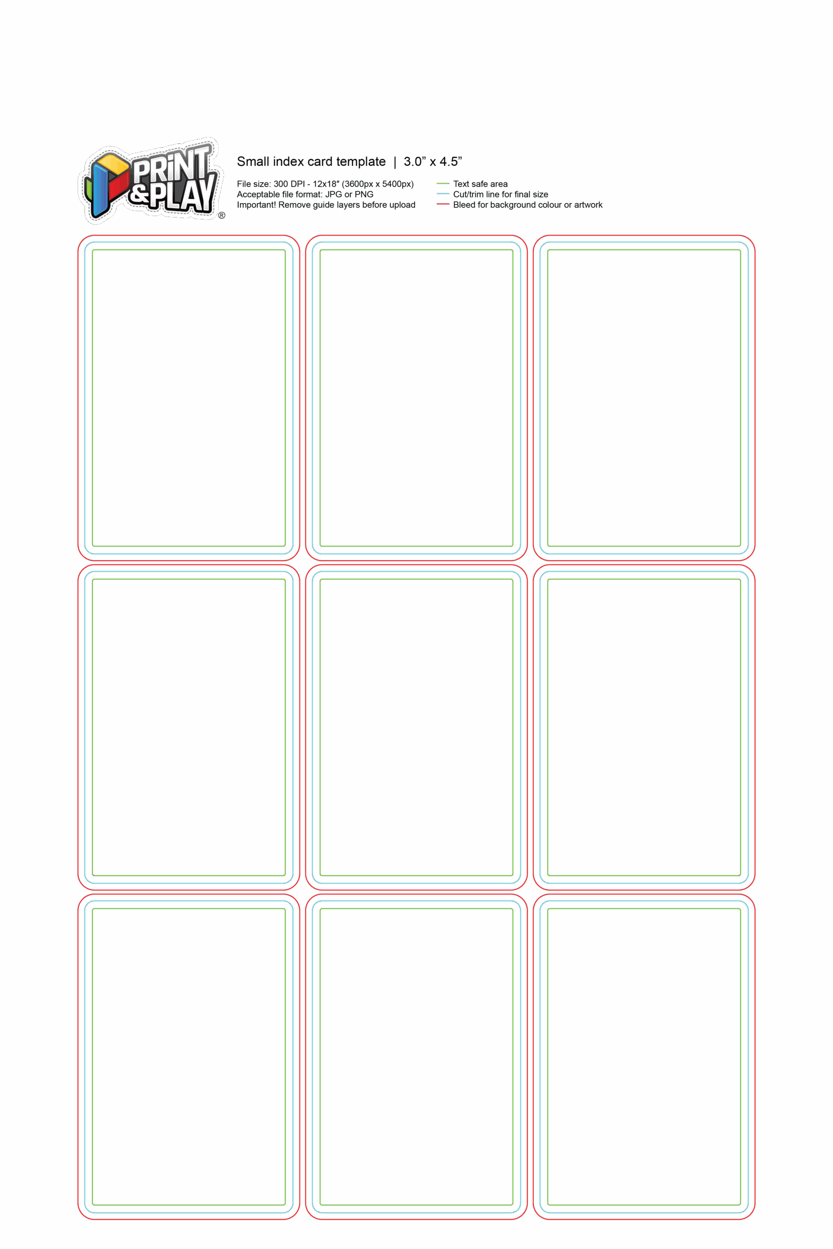 Playing Cards Formatting U0026 Templates Print U0026 Play