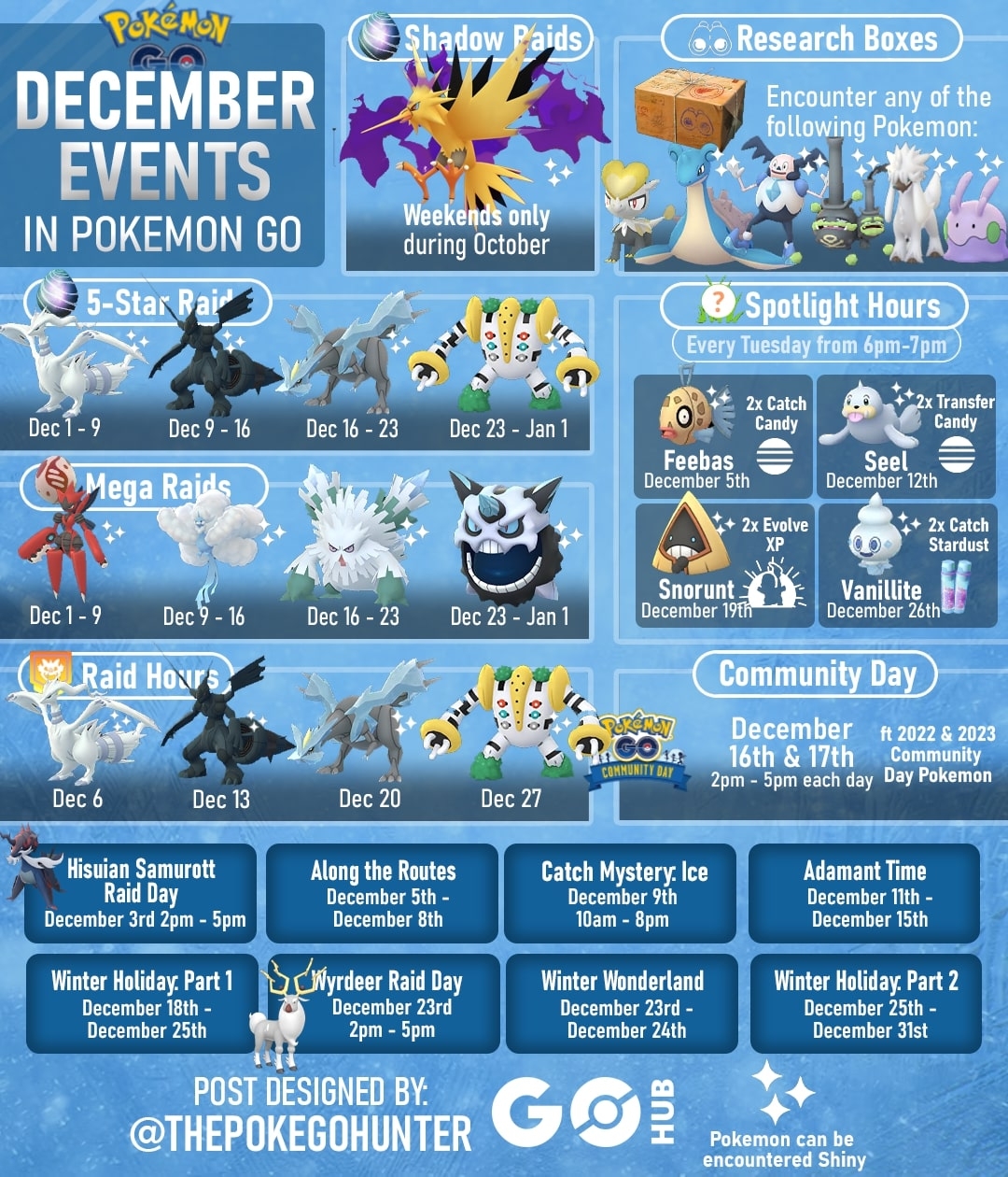 Pok mon GO December 2023 Event Guide Pok mon GO Hub