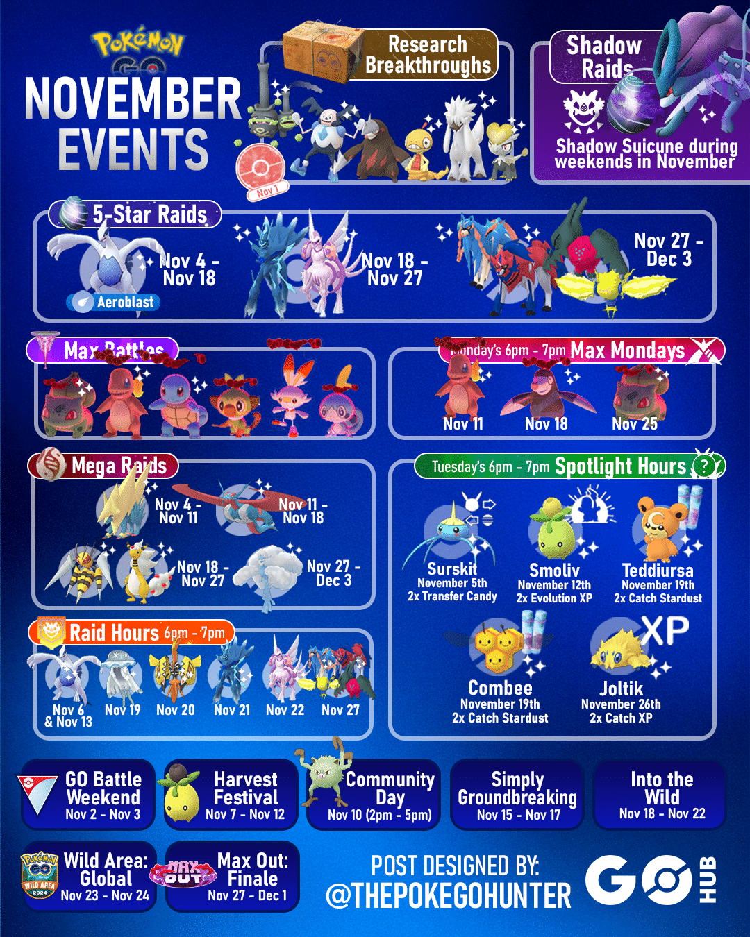 Pok mon GO November 2024 Event Guide Pok mon GO Hub