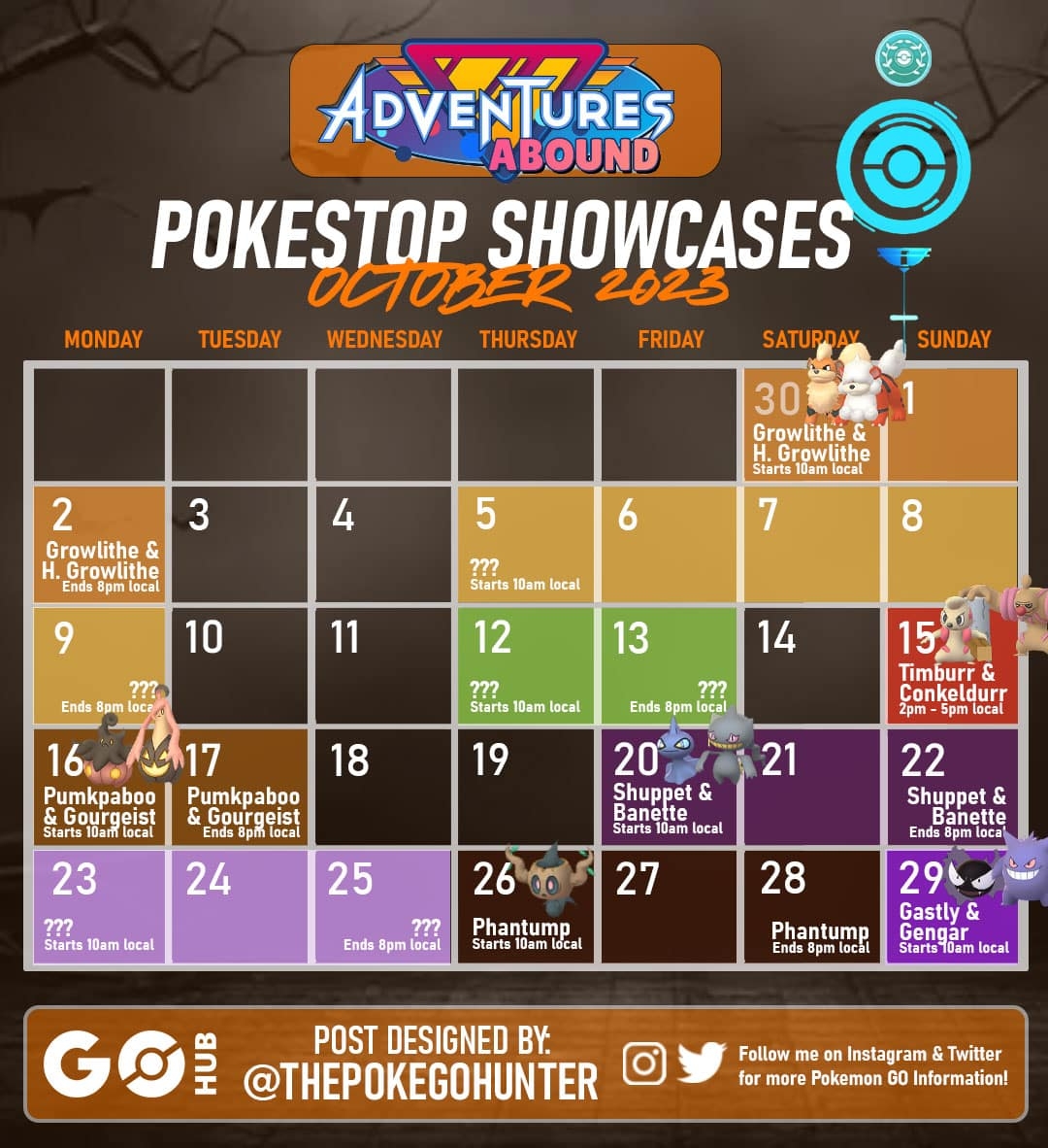 Pok mon GO October 2023 Event Guide Pok mon GO Hub