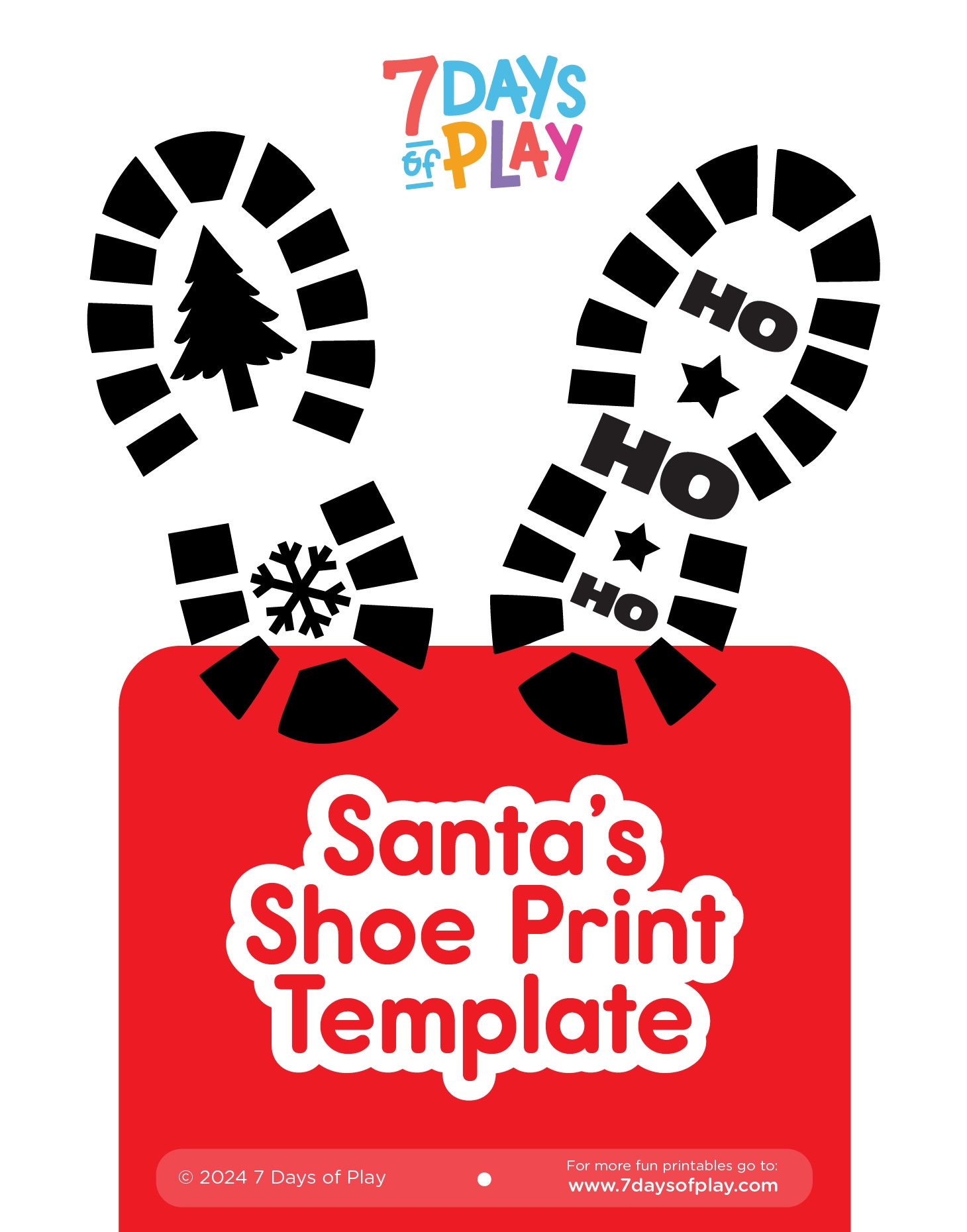 Shoe Template Printable Free