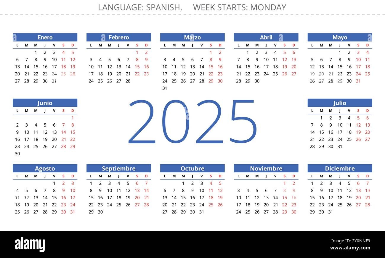 September Calendar In Spanish 2025