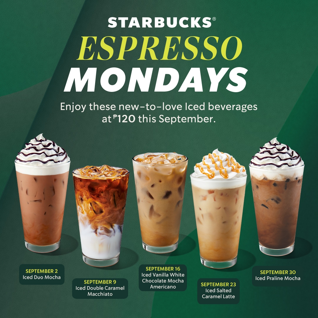 Starbucks September Calendar 2025
