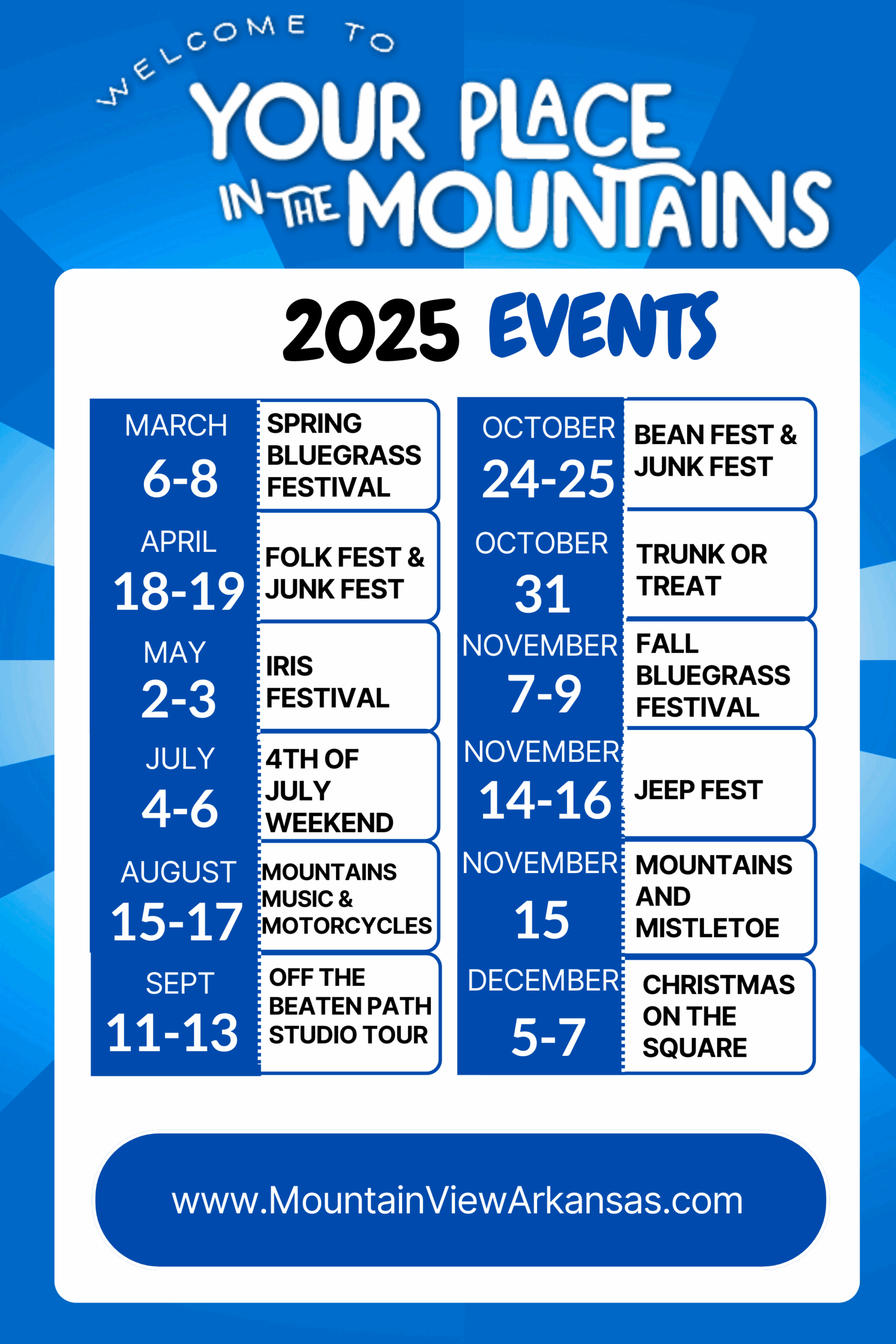 What s Happening Mountain View Arkansas Chamber Of Commerce