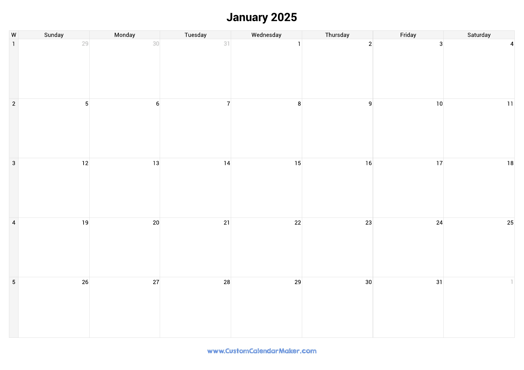 2025 Calendar With Week Numbers Custom Calendar Maker 2025 Calendar With Week Numbers Custom Calendar Maker