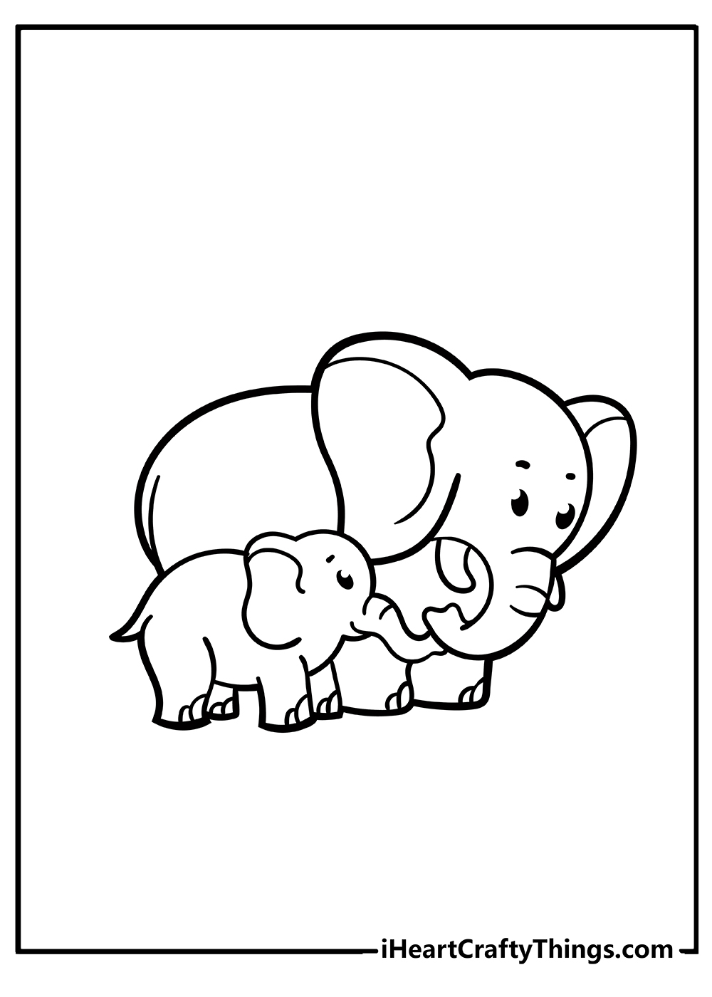 40 Elephant Coloring Pages To Download Print For Free