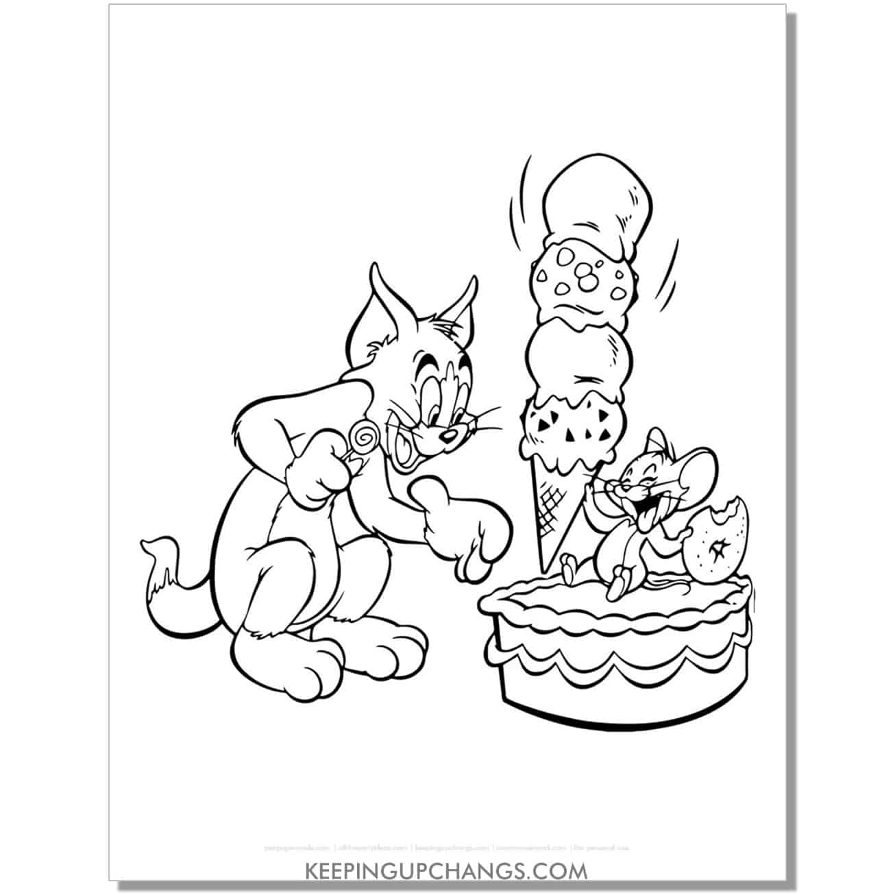 50 Free Tom And Jerry Coloring Pages MOST POPULAR Printables 