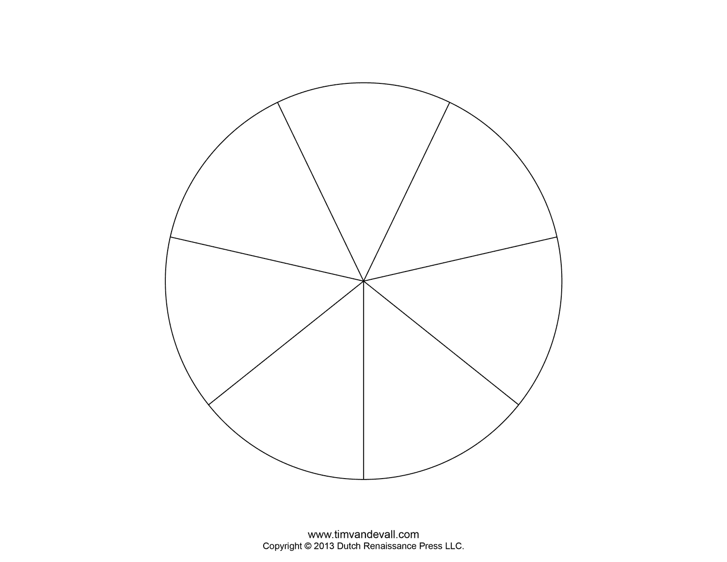 Blank Pie Chart Templates Make A Pie Chart