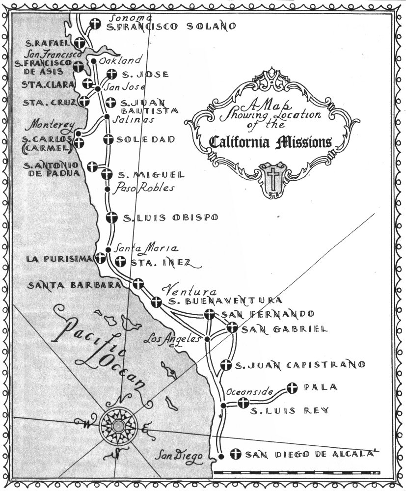 California Missions A Project Gutenberg EBook