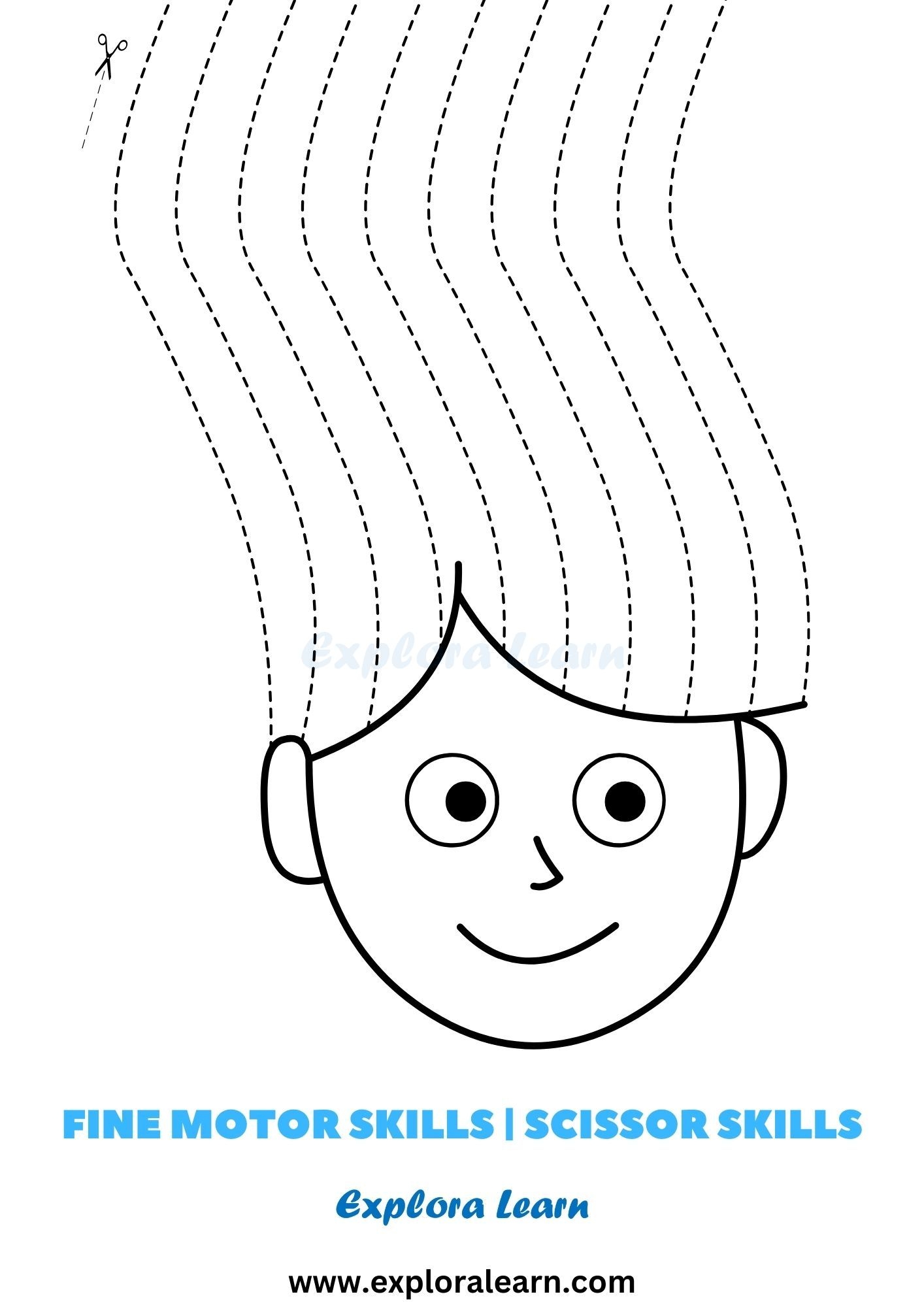 Fine Motor Skills Scissor Skills Worksheets For Kids Fine Motor Skills Scissor Skills Worksheets For Kids